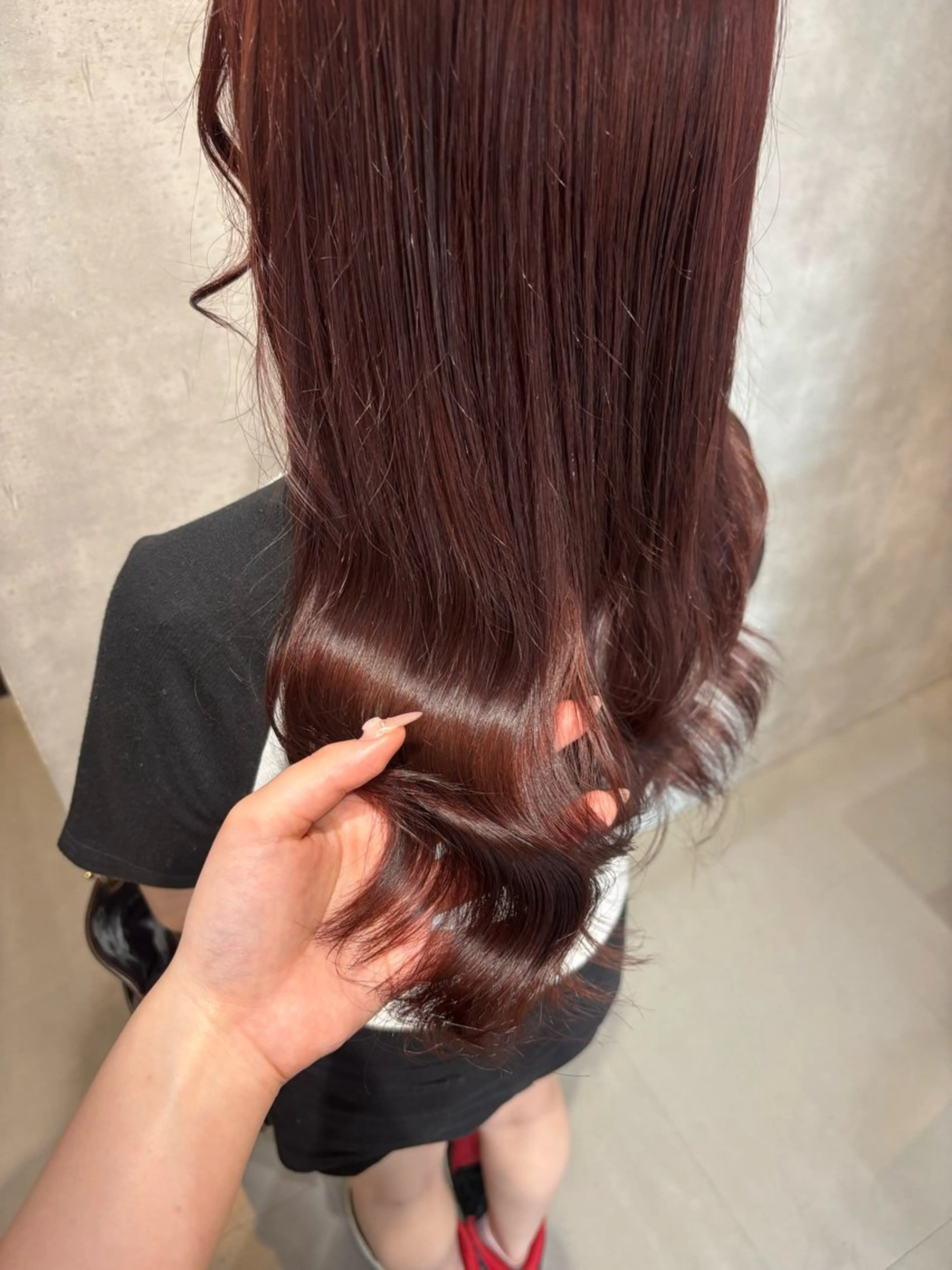 カラー chic 米満 柚月のヘアスタイル