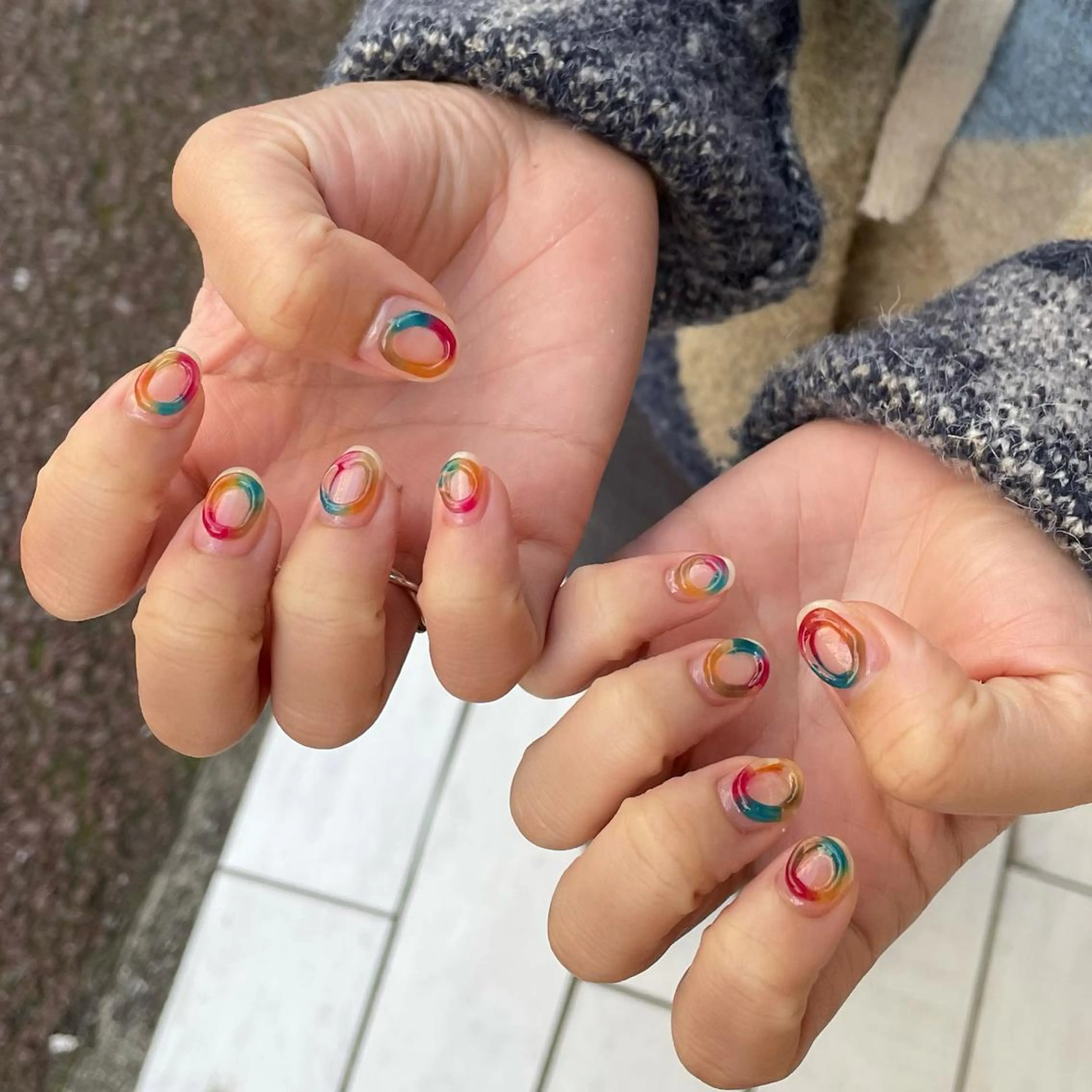 ネイル 新井 ひなののネイルデザイン