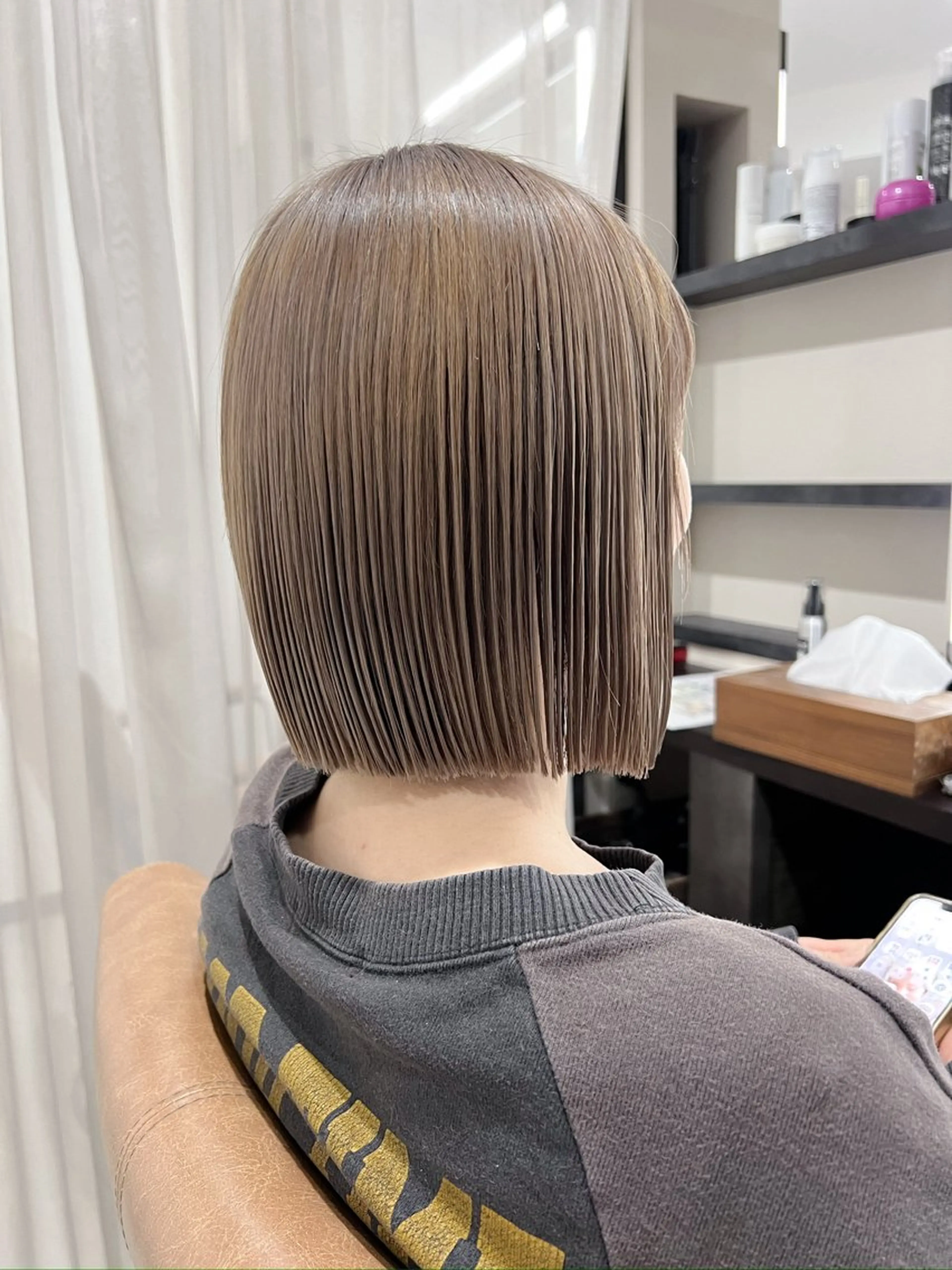 ショート カラー 坂本 大晟のヘアスタイル