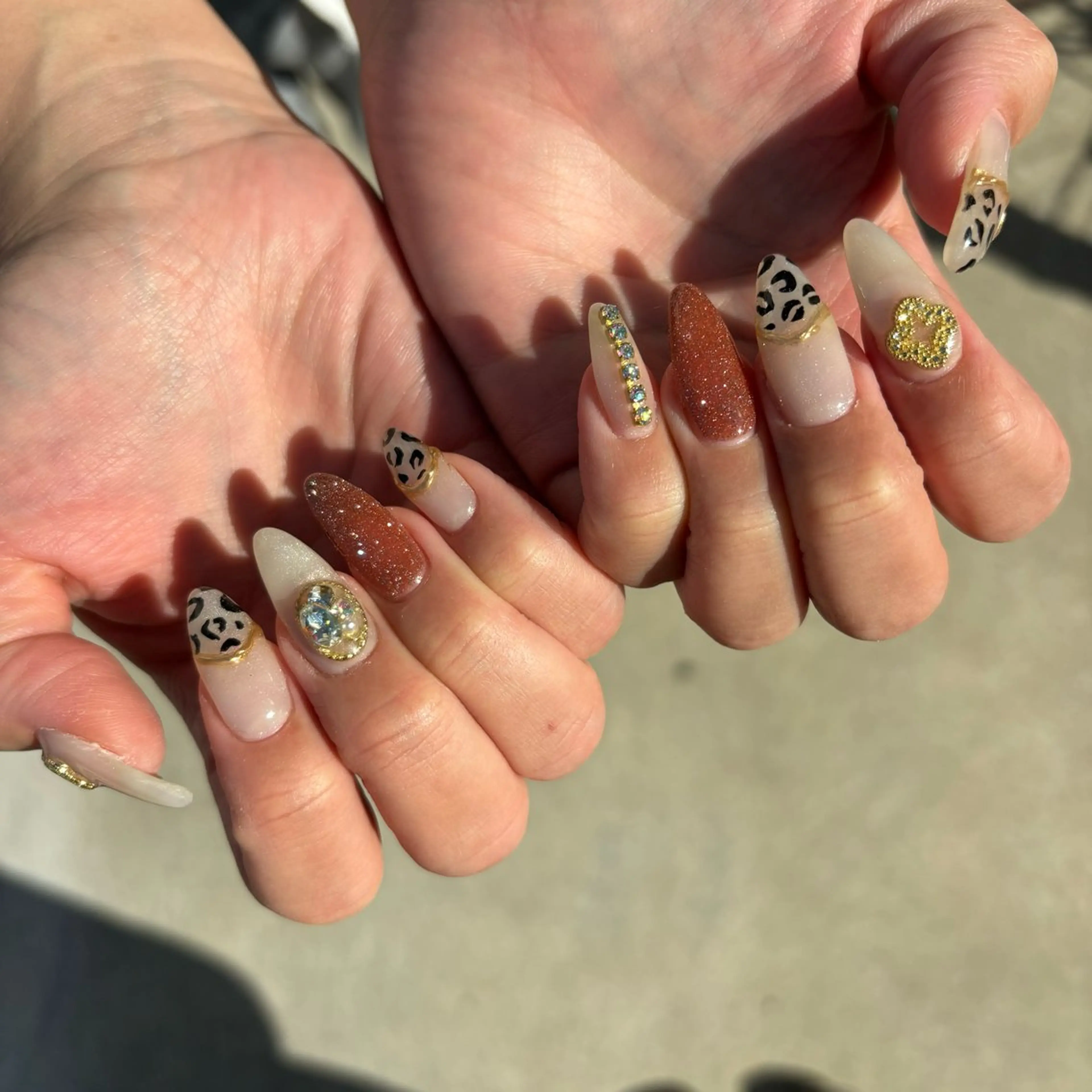 ネイル ハンドネイル Sea  nail by emaのネイルデザイン