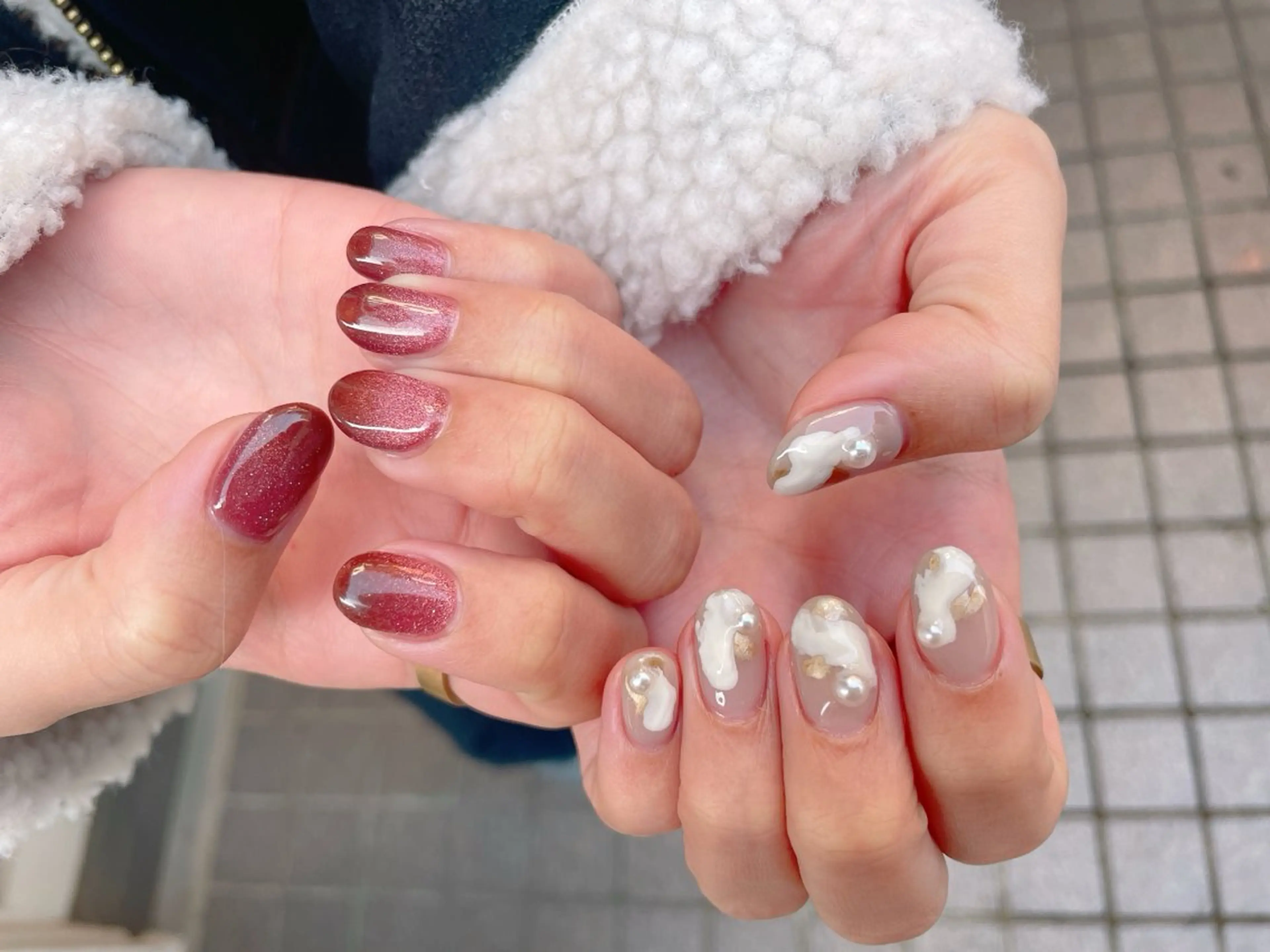 ネイル ジェルネイル ニュアンスネイル パラジェル nailroom  OHANA所属・nailroom OHANA🌴のネイルデザイン