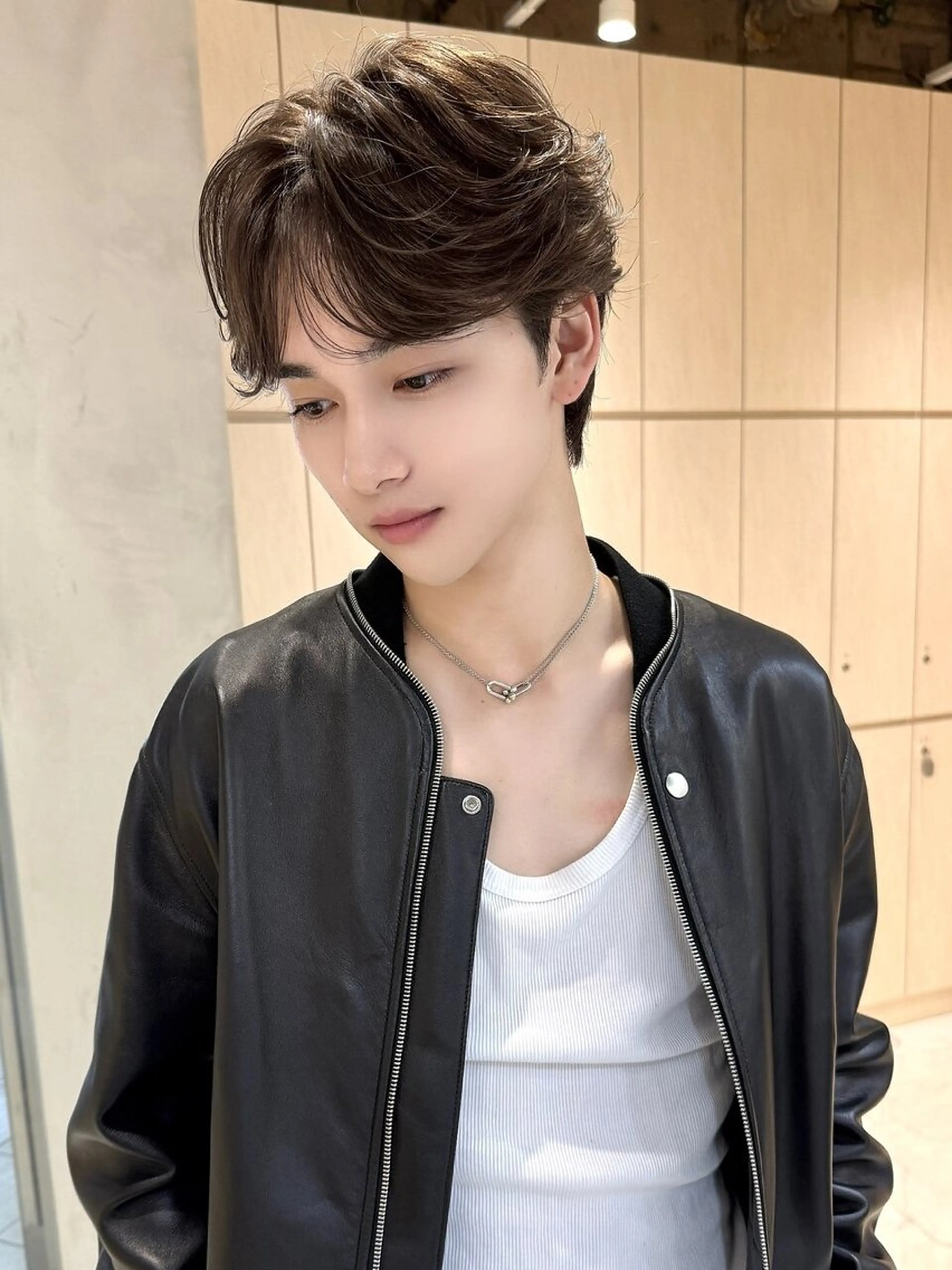 ヘアアレンジ メンズ カット 縮毛矯正 トリートメント 美髪縮毛矯正/ 透明感カラー吉田光佑のヘアスタイル