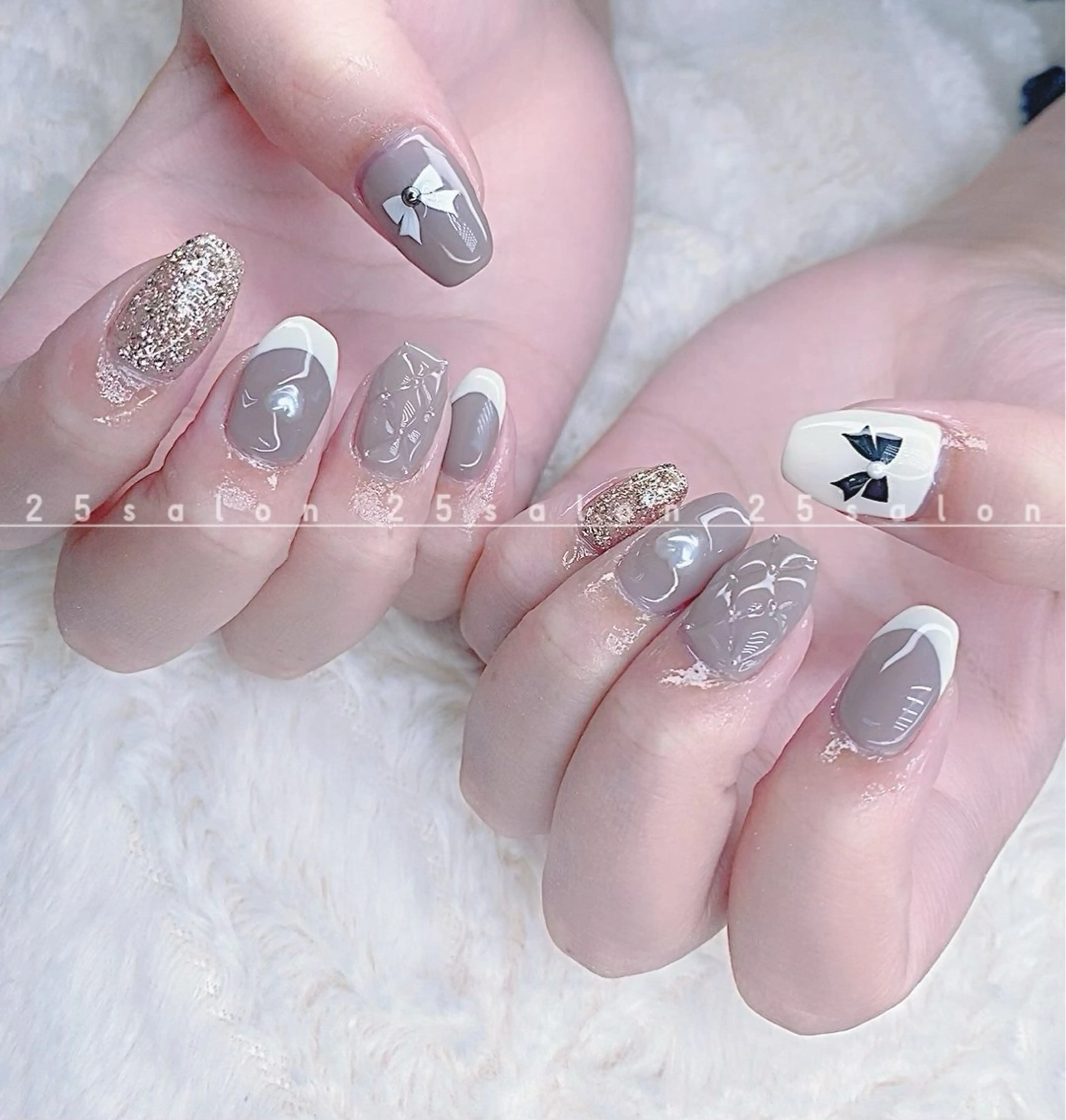 ネイル オーロラネイル チークネイル フットネイル フレンチネイル ジェルネイル 2 5のマツエク・マツパデザイン