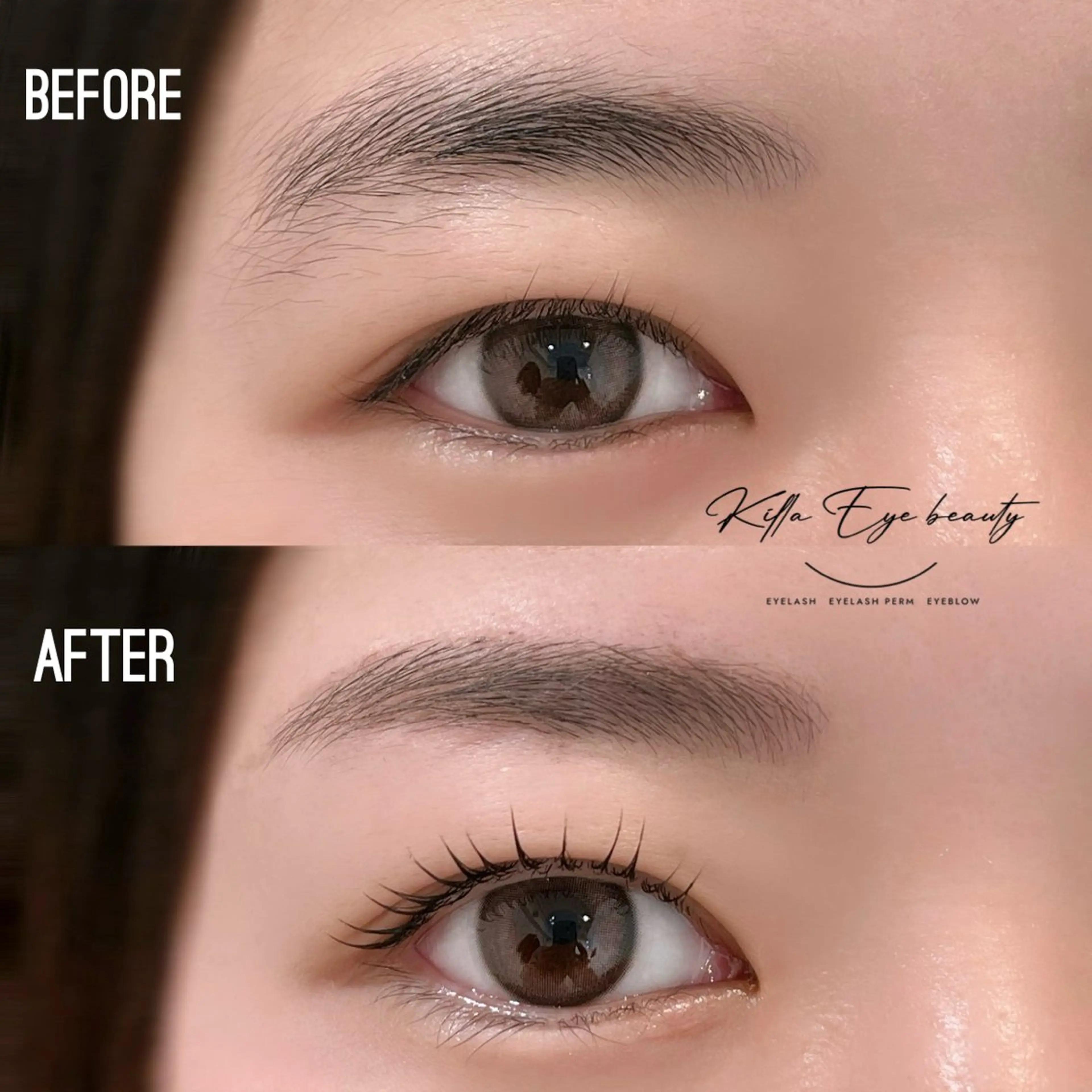 アイブロウ killa eye beauty 八木のマツエク・マツパデザイン