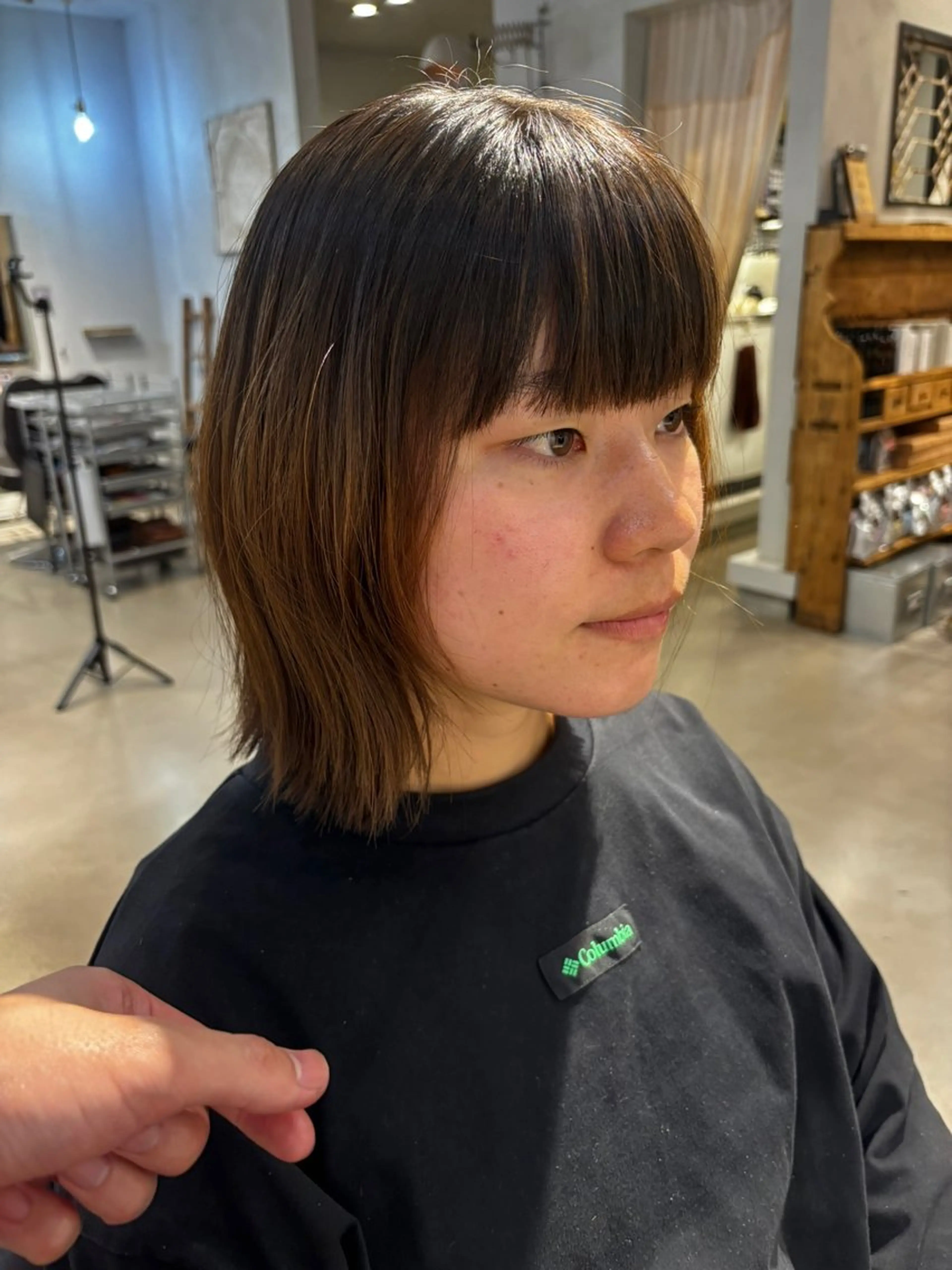 ミディアム toiro Aem. 仲村　幹大のヘアスタイル