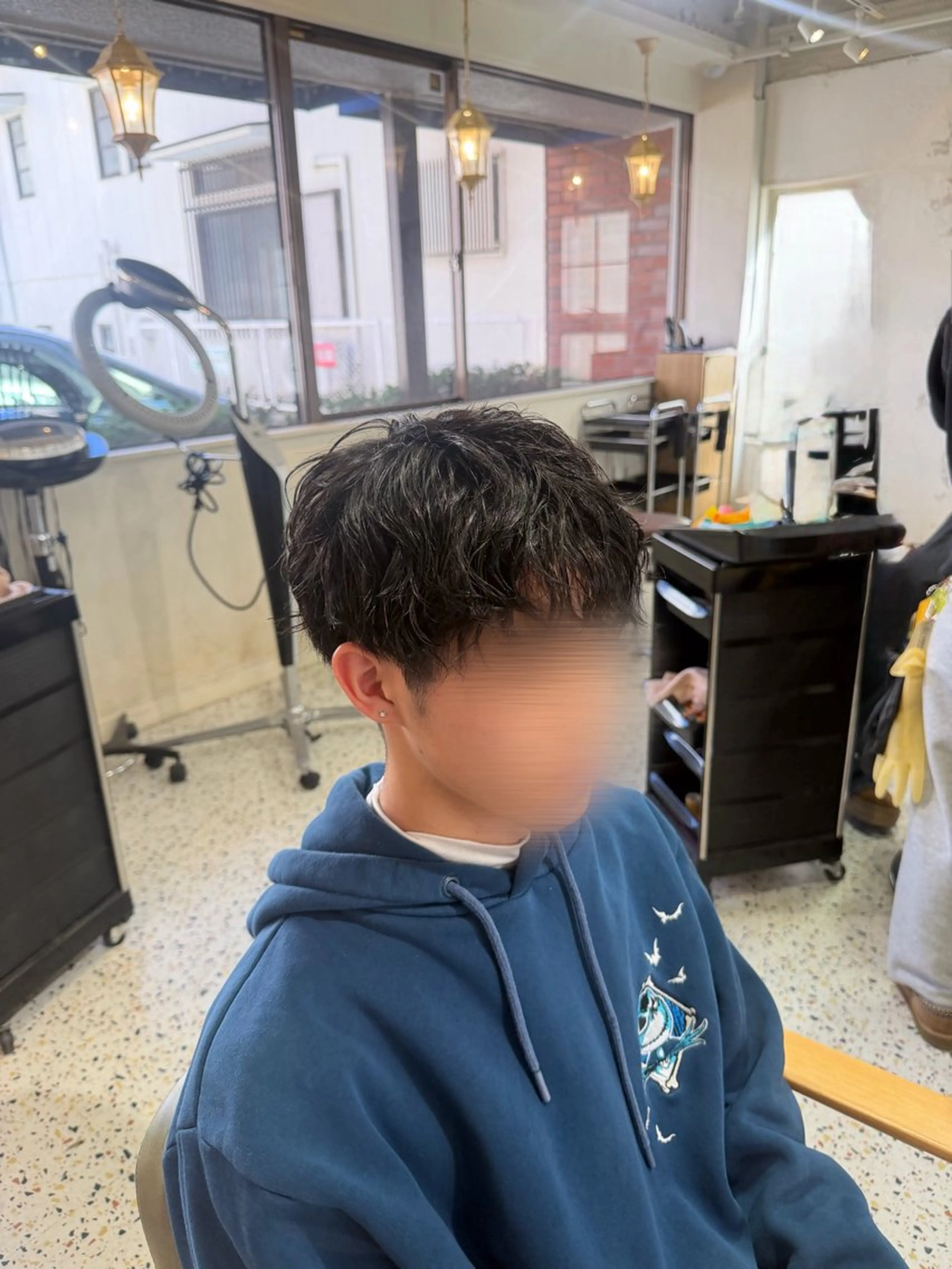 カット+パーマの写真