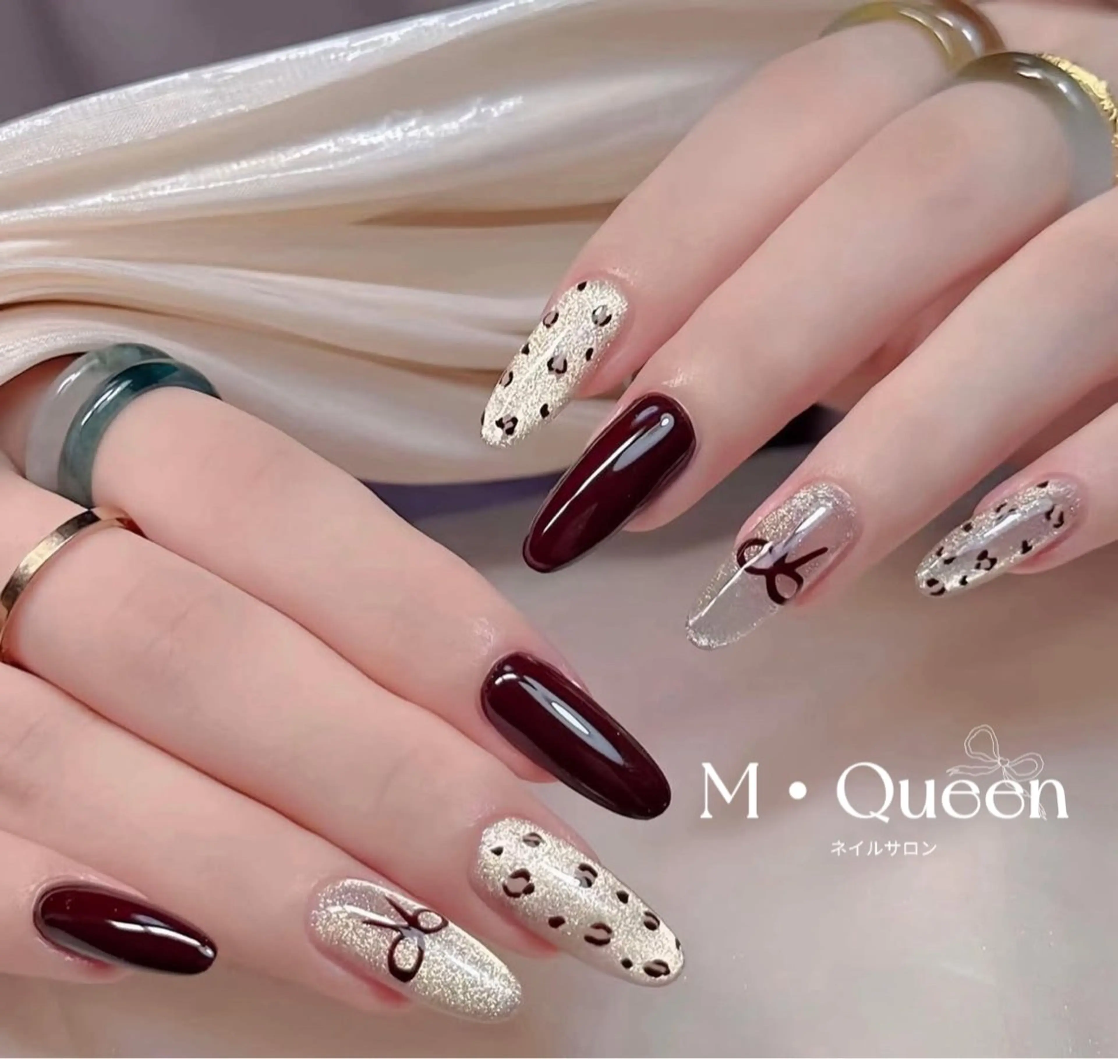 ネイル MQueen ネイルサロンマルのネイルデザイン