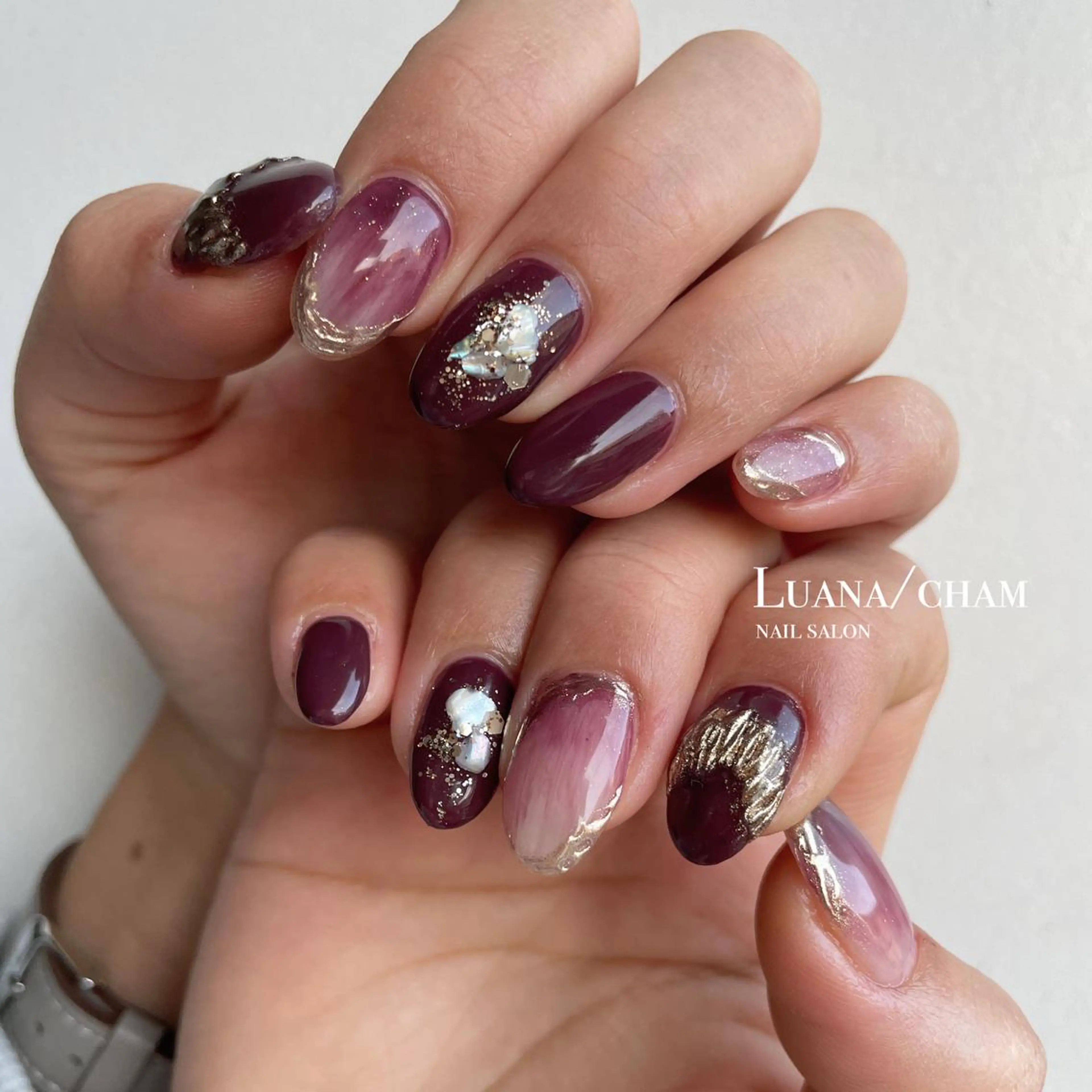 ネイル ニュアンスネイル ハンドネイル nail salon neigeのネイルデザイン