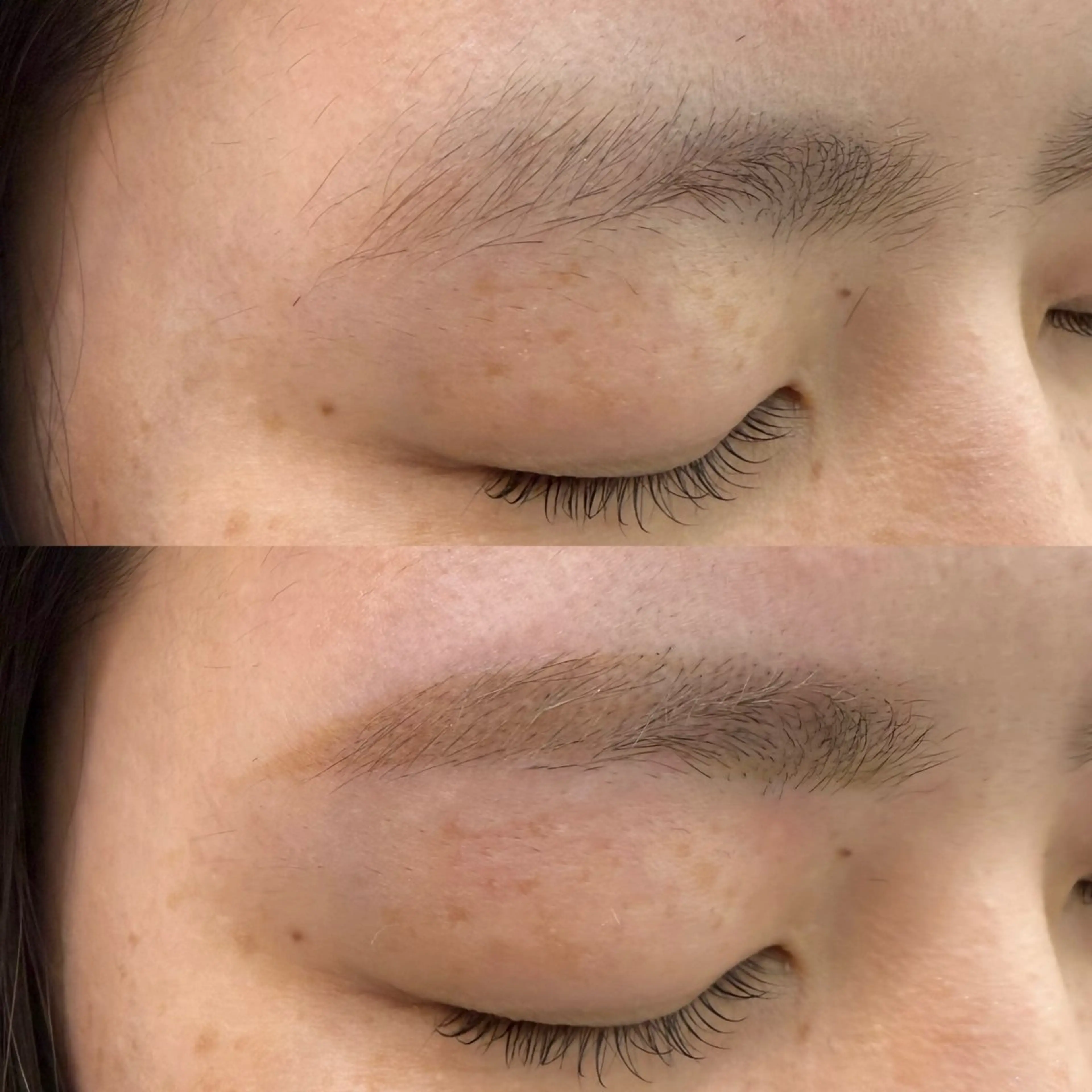 アイブロウ 眉カット 眉毛ワックス脱毛 ワックス脱毛 透明感カラー🫧ヘア セット🫧松本菜月の眉毛・アイブロウイメージ