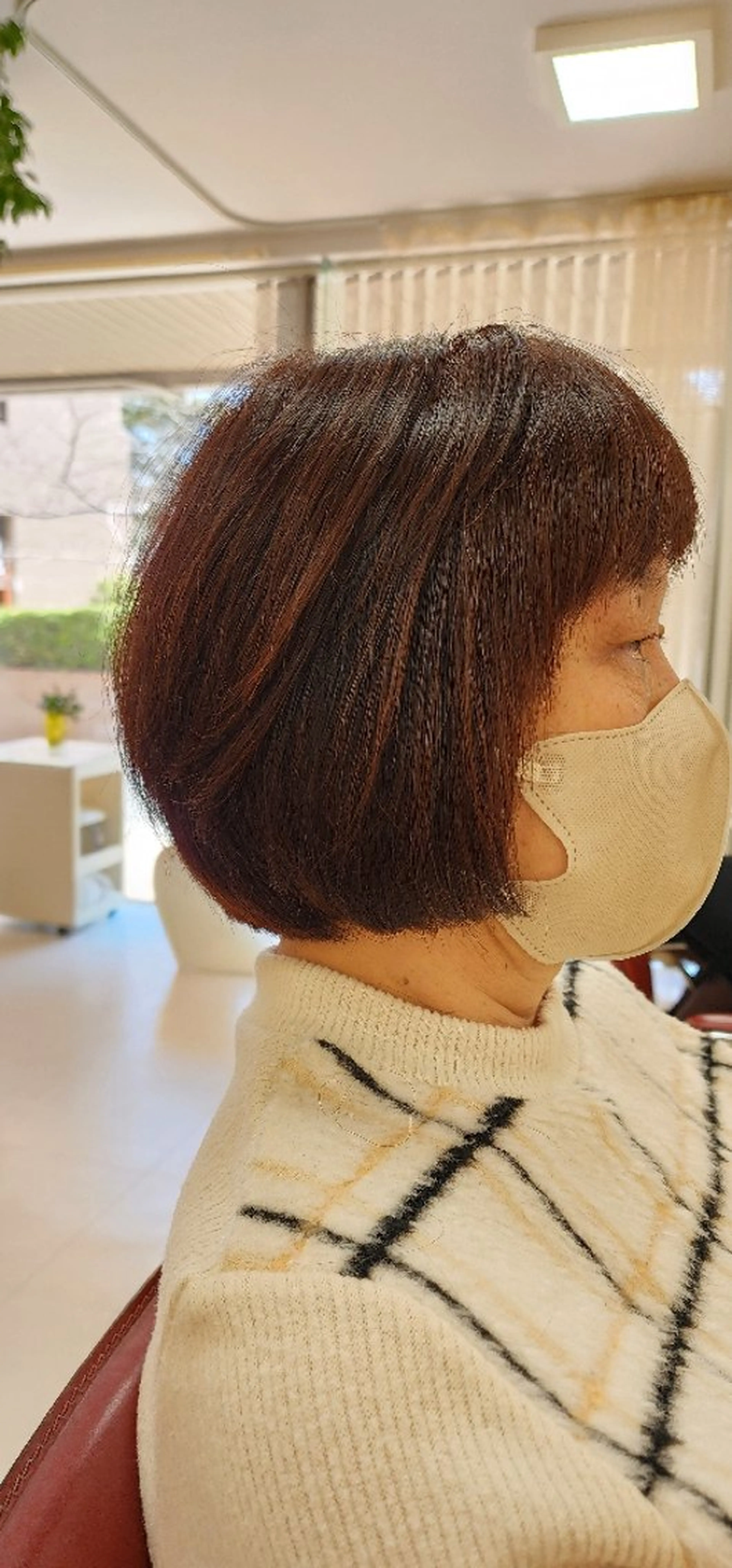 ミディアム カラー hairmake Juinのヘアスタイル