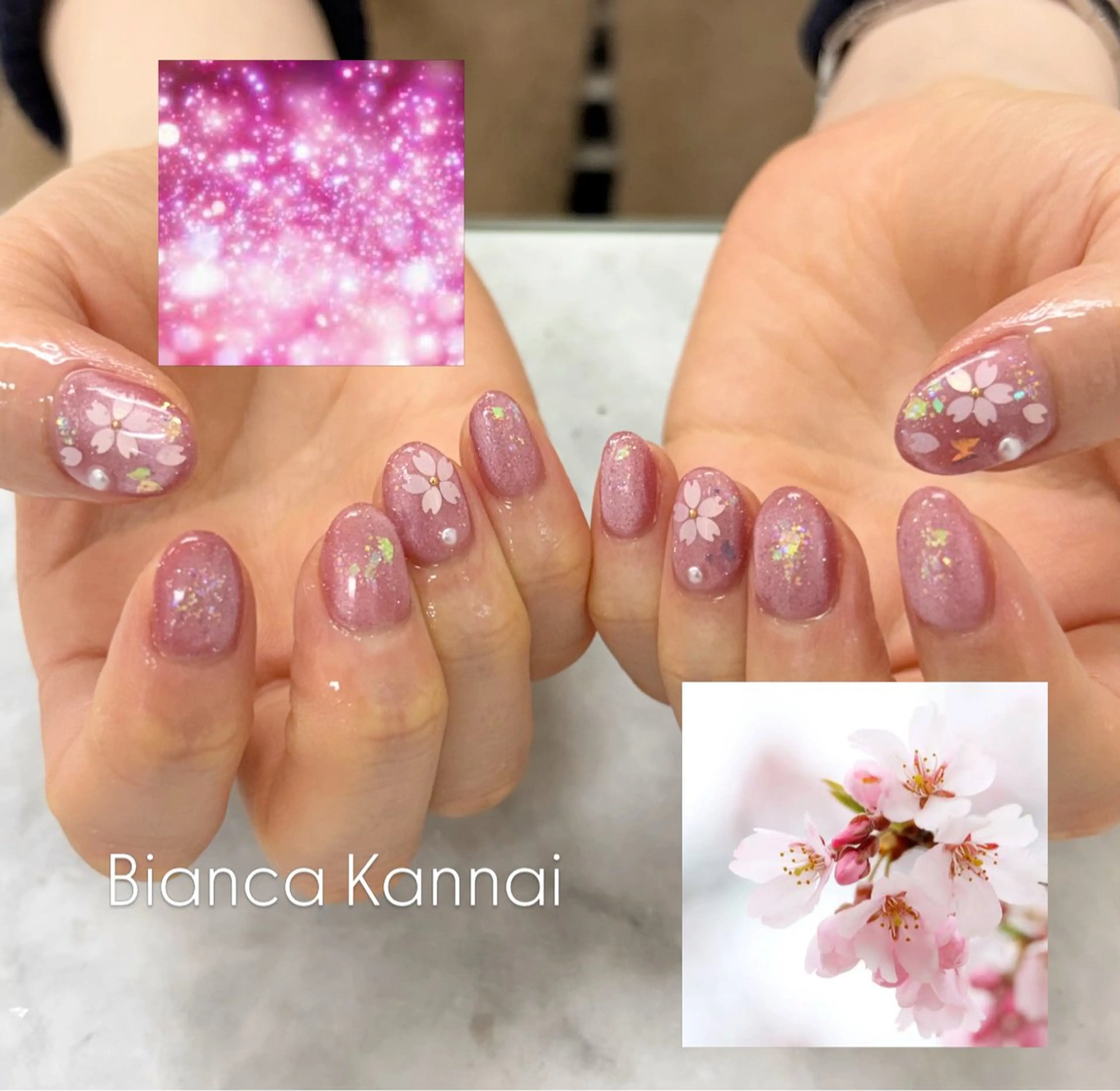 ネイル Bianca関内 USUI🐢のネイルデザイン