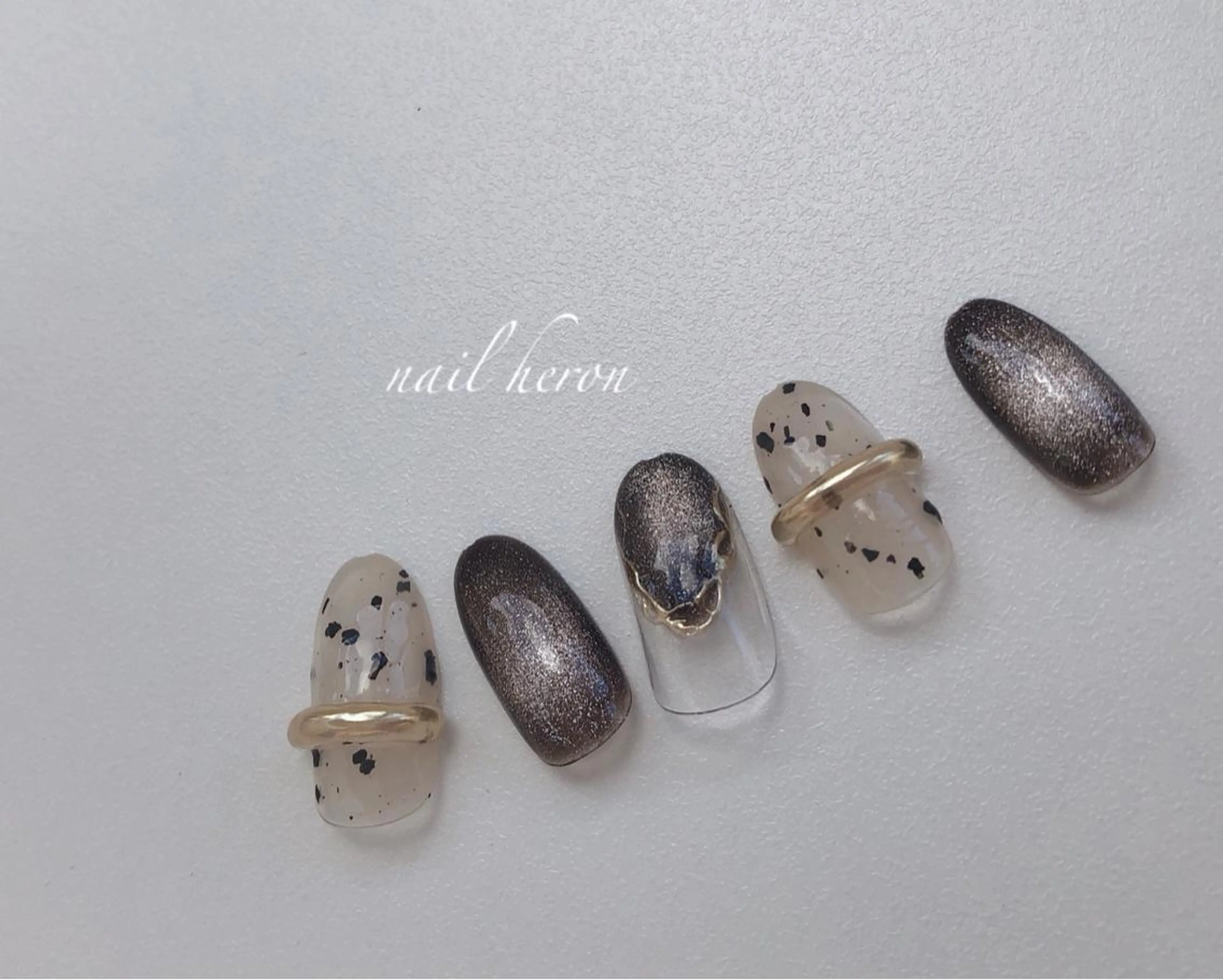 ネイル ハンドネイル saki_ nail heronのネイルデザイン