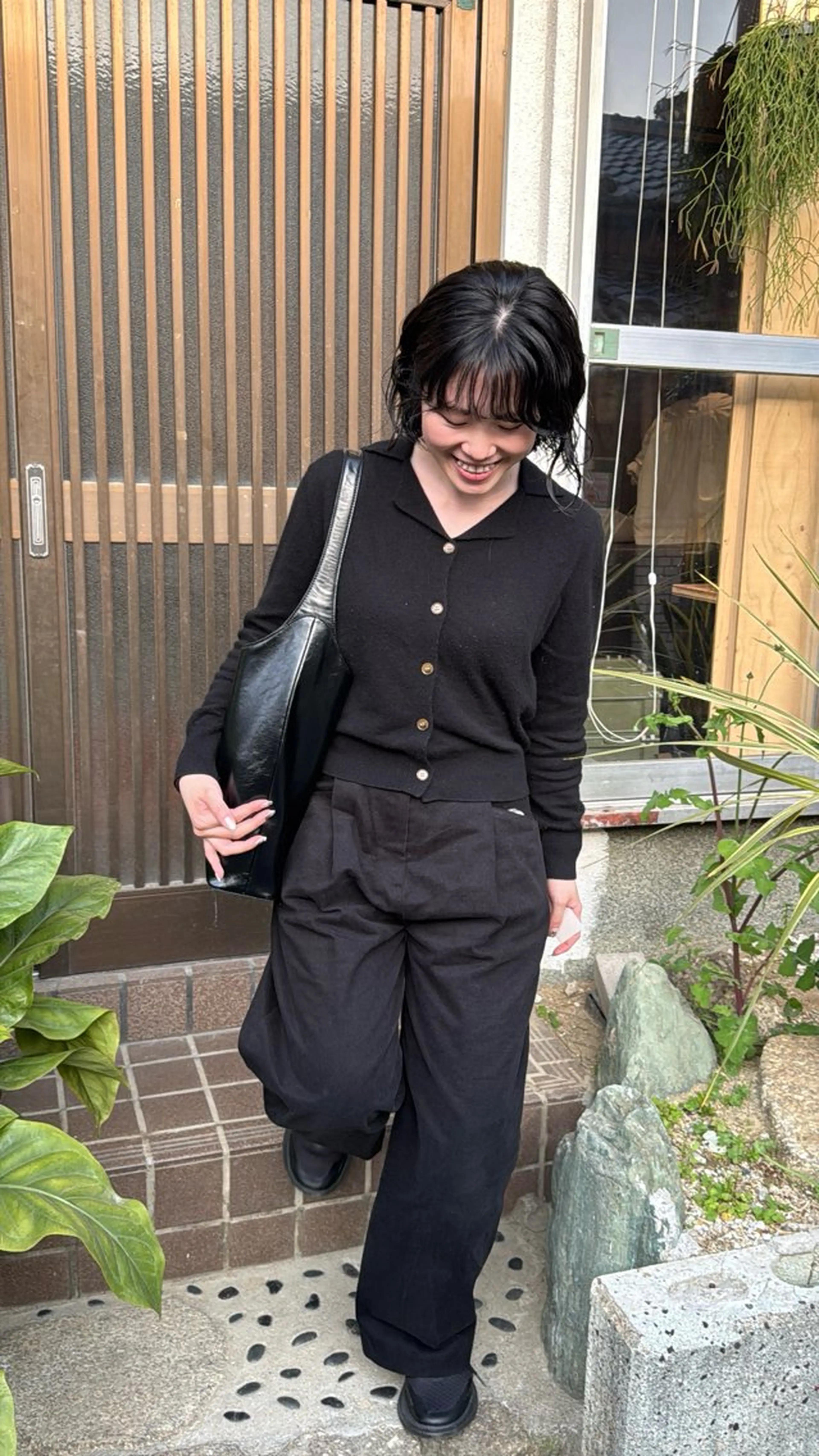 ショート パーマ 似合わせカット / 地毛風ストレートのヘアスタイル