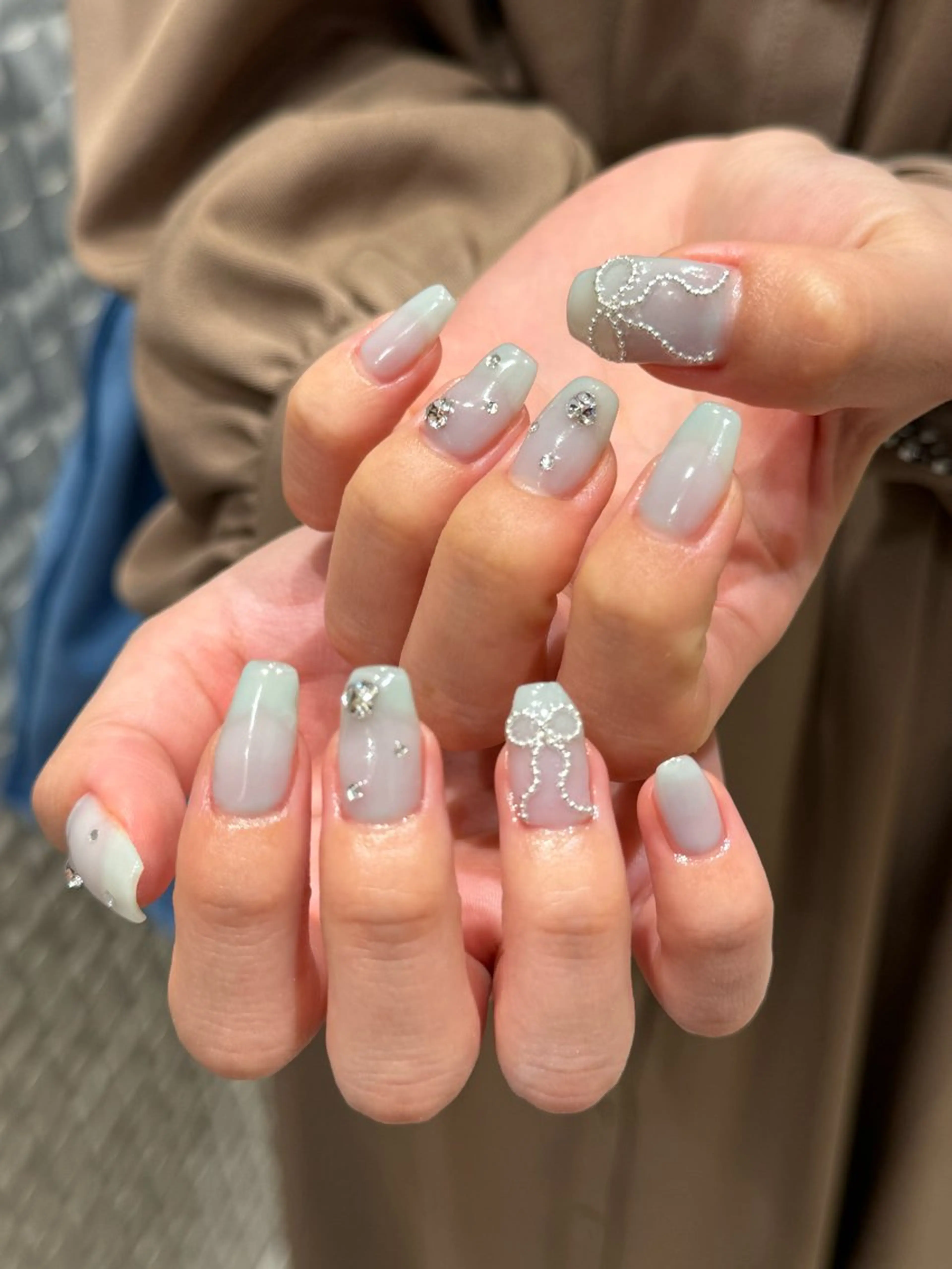 ネイル ハンドネイル 🦋 りえ🦋のネイルデザイン