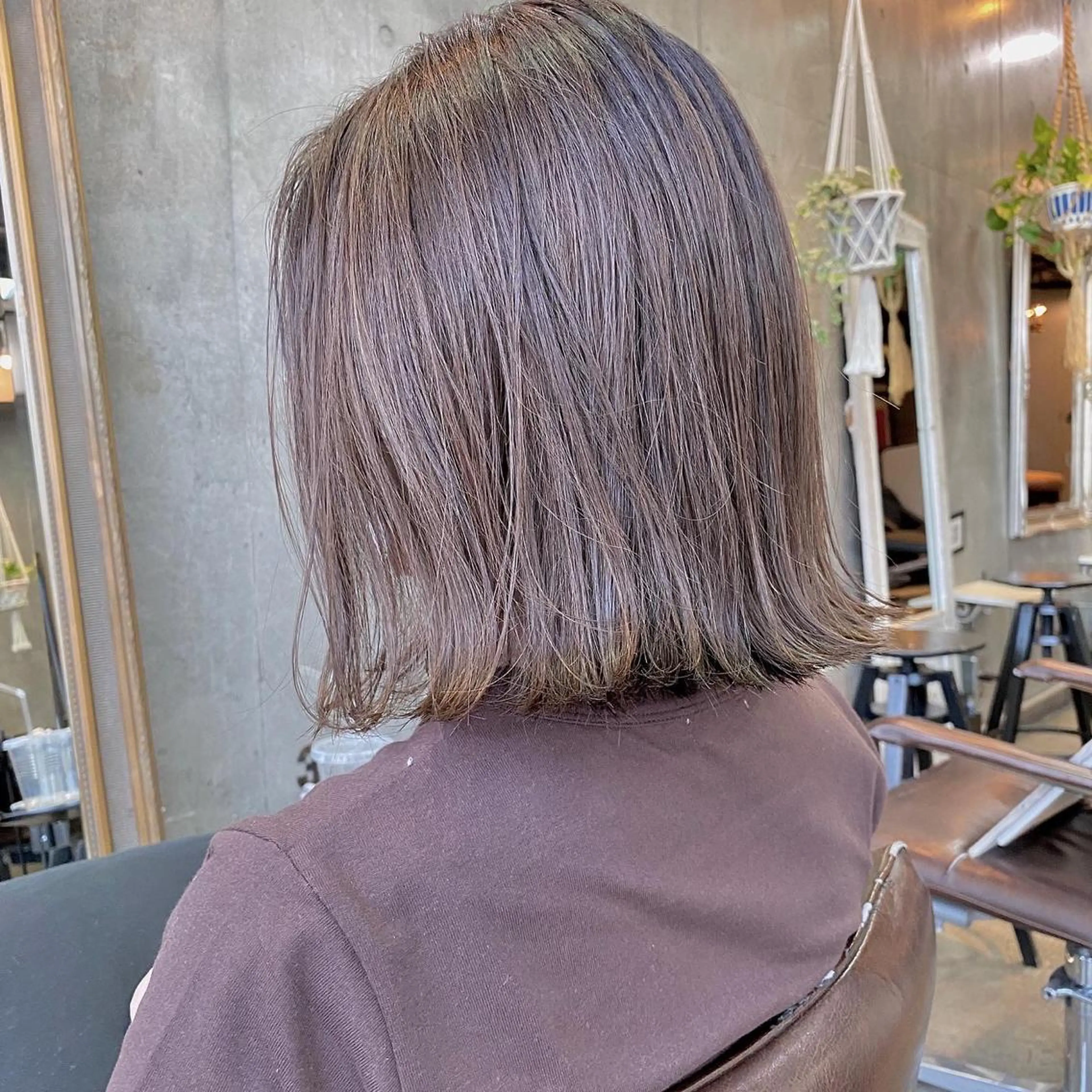 ミディアム カラー ヘアアレンジ カット ヘアカラー トリートメント ヘッドスパ 【ダメージレス施術】 【透明感】北村 拓也のヘアスタイル