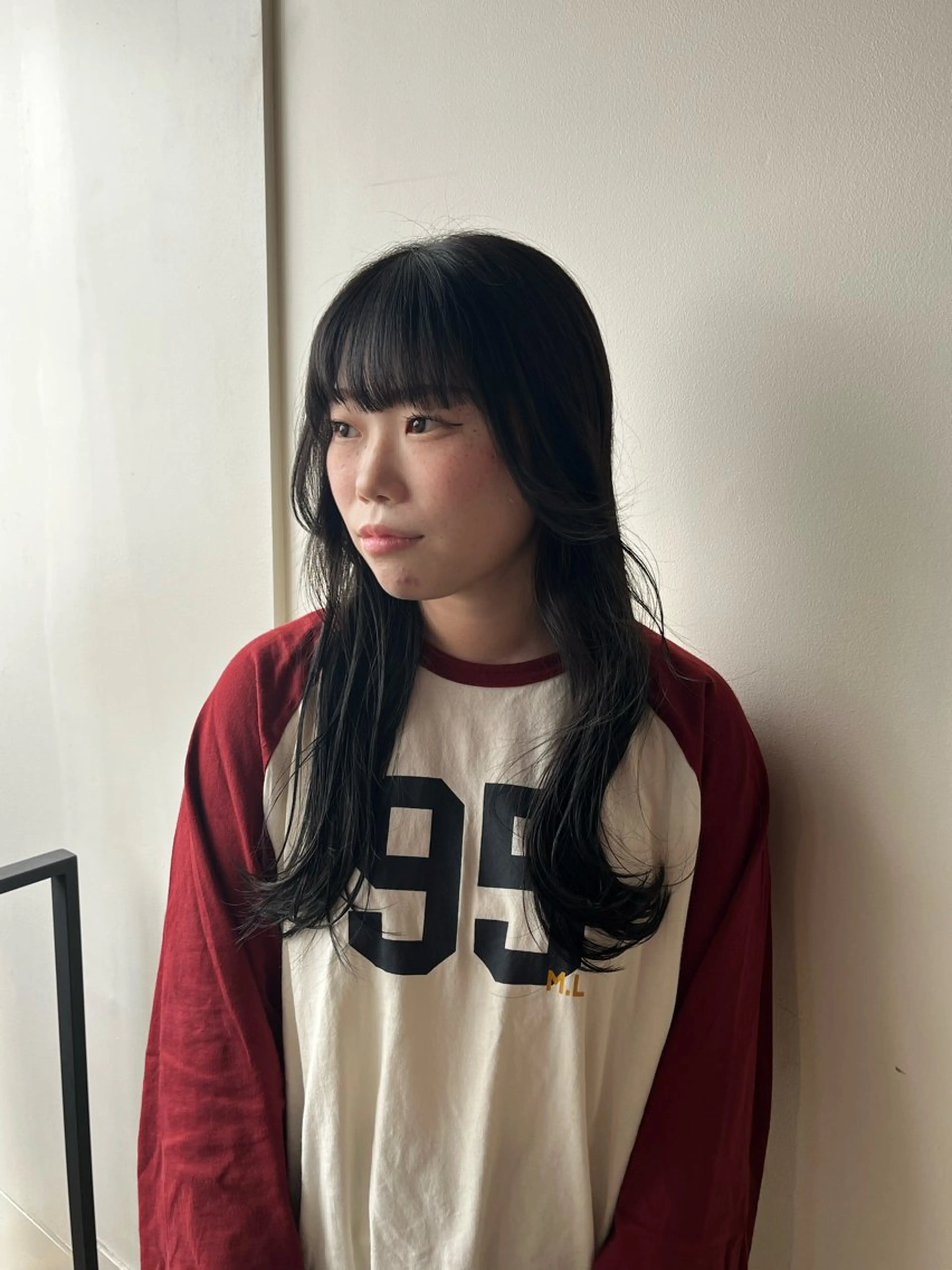 ロング カラー グレージュ 友輝 /札幌美容師のヘアスタイル