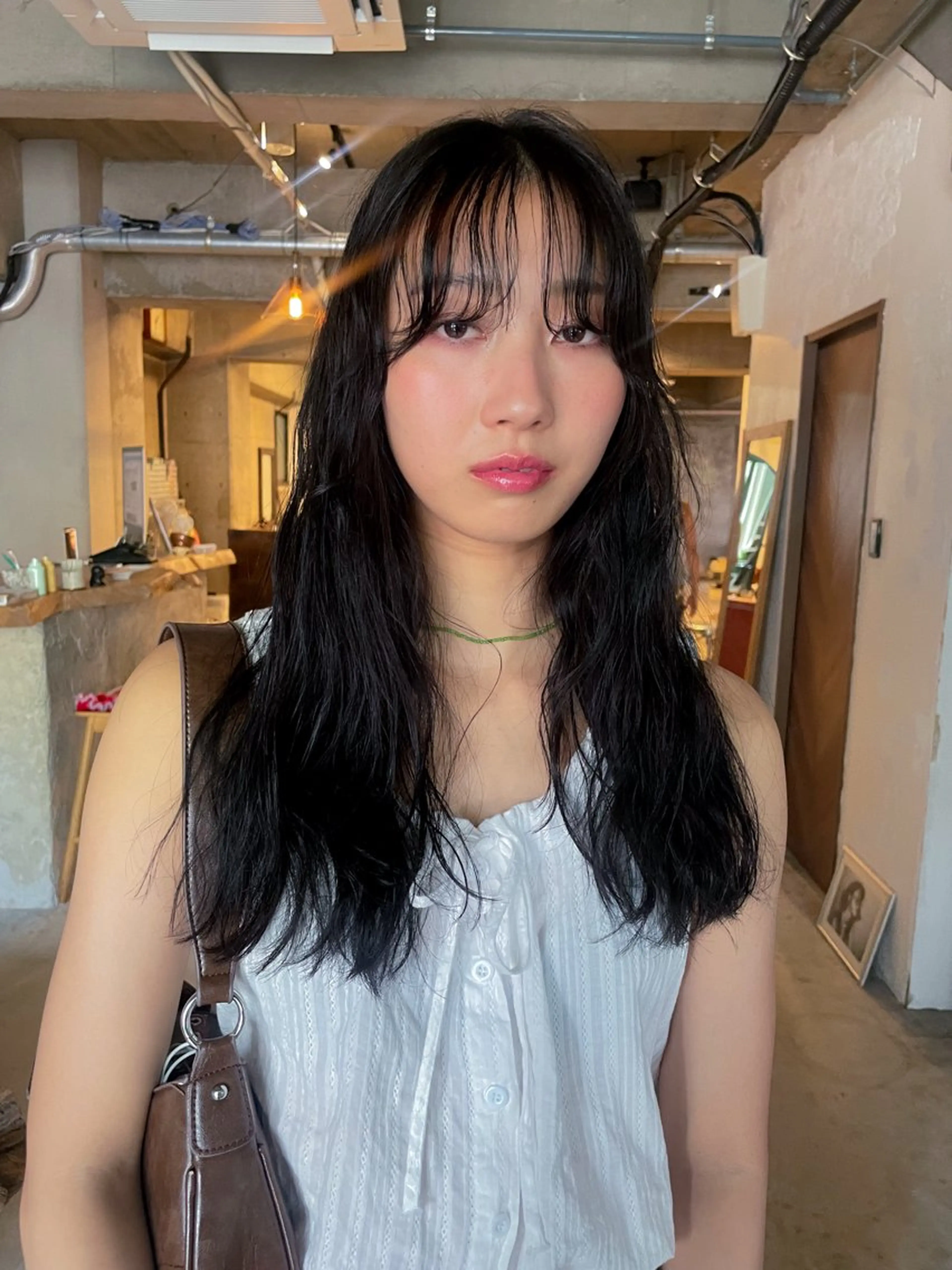 ロング パーマ amy.所属・パーマ/レイヤー 岩山丈一郎のヘアスタイル