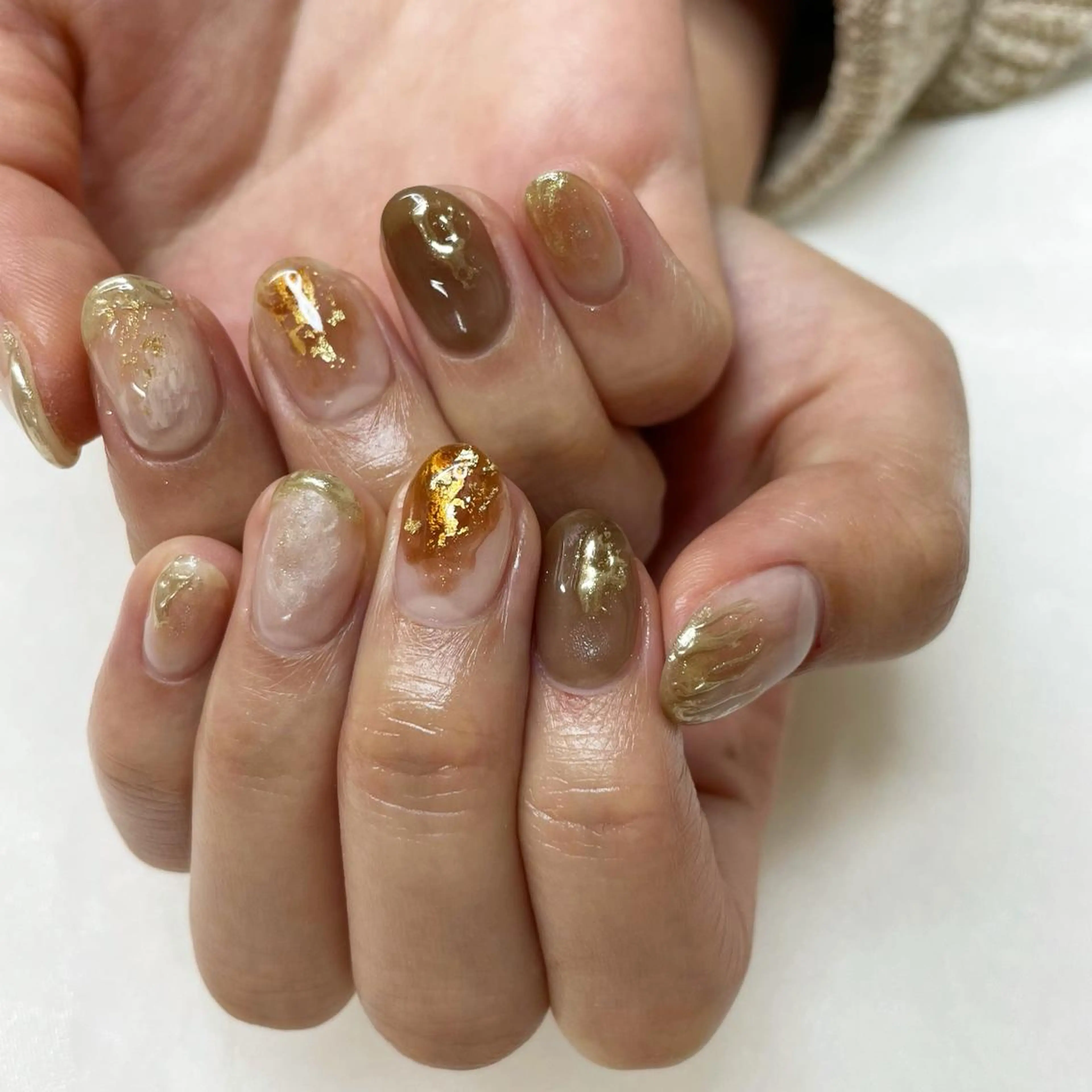 《初回》ニュアンスネイルの写真