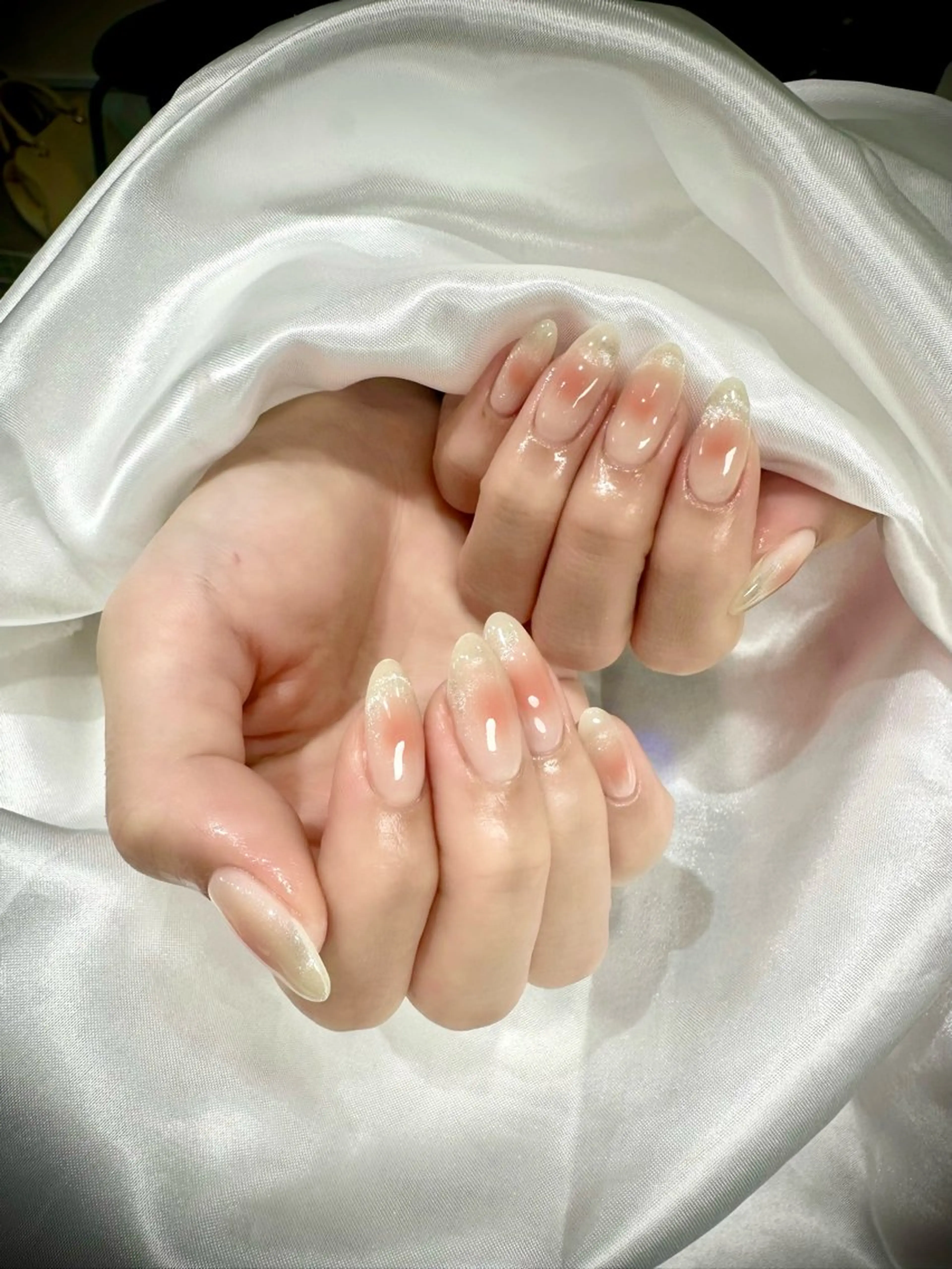 チックマグネットネイル　(ジェルオフあり場合500別料金かかります。)オフある場合＋30分オフ時間。の写真