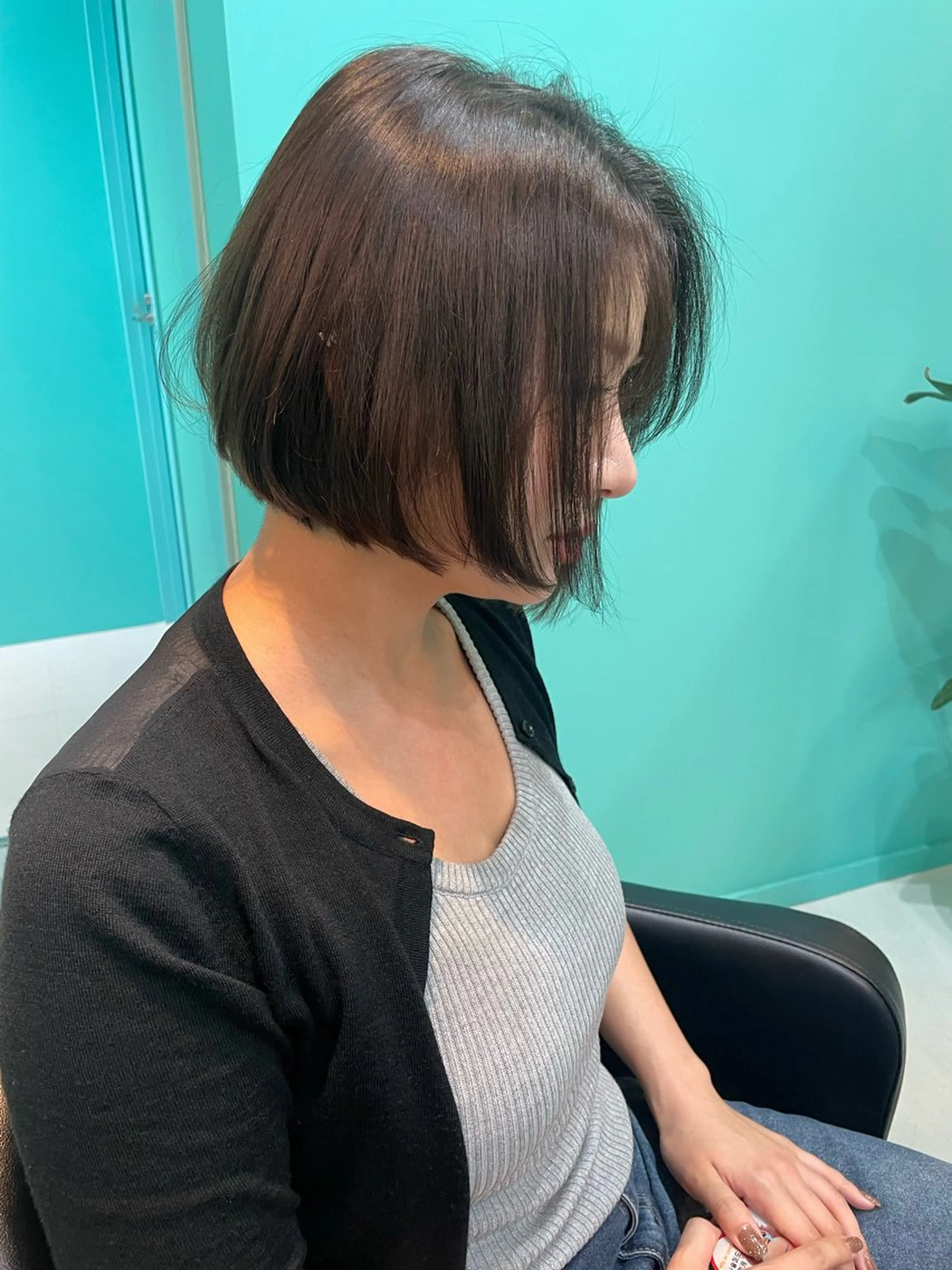 ショート カラー カット ヘアカラー トリートメント 🫧ショート/ボブ 池袋西口・泡渕✂️のヘアスタイル