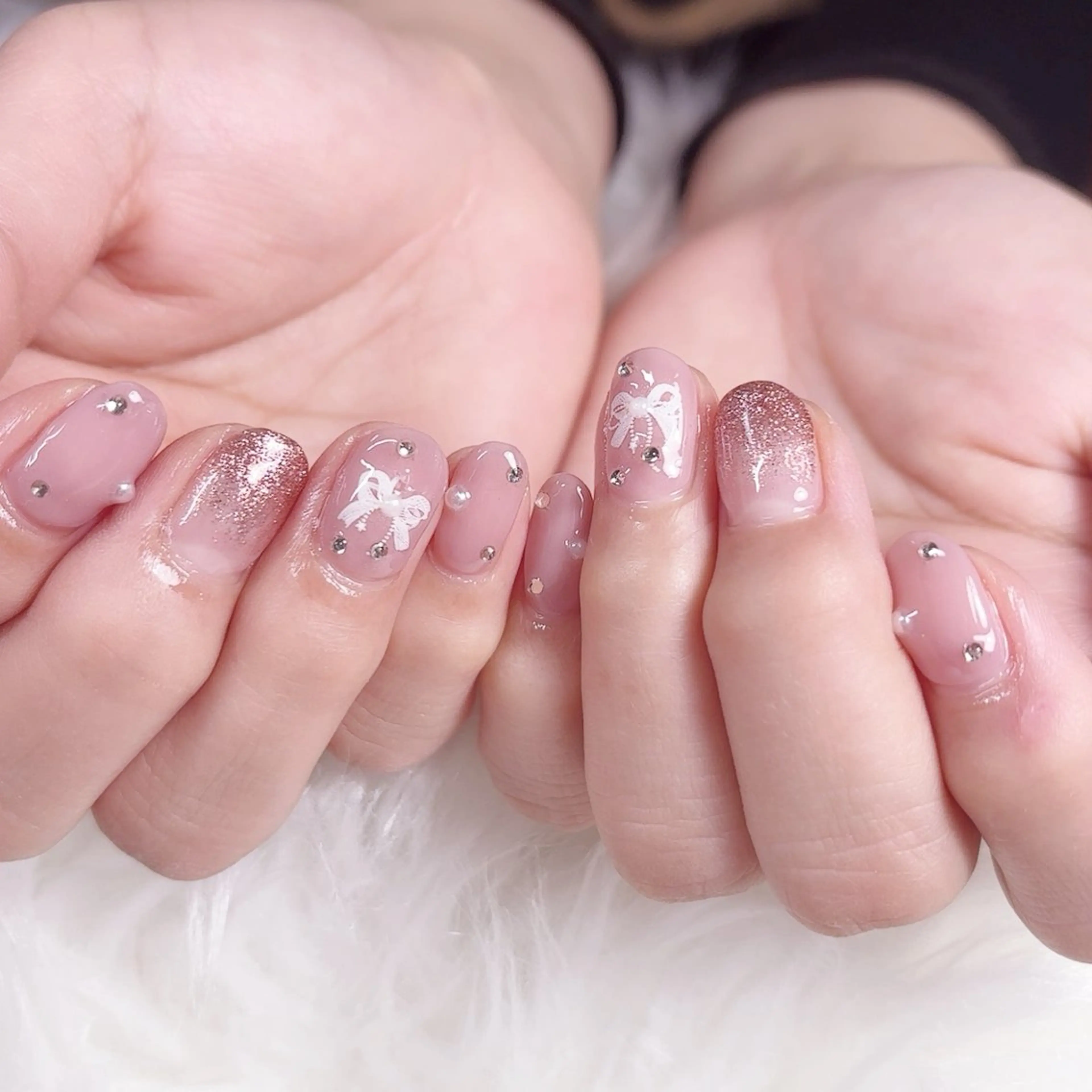 ネイル 長さ出し ハンドネイル カメレオンネイル ⭐︎kaori⭐︎のネイルデザイン