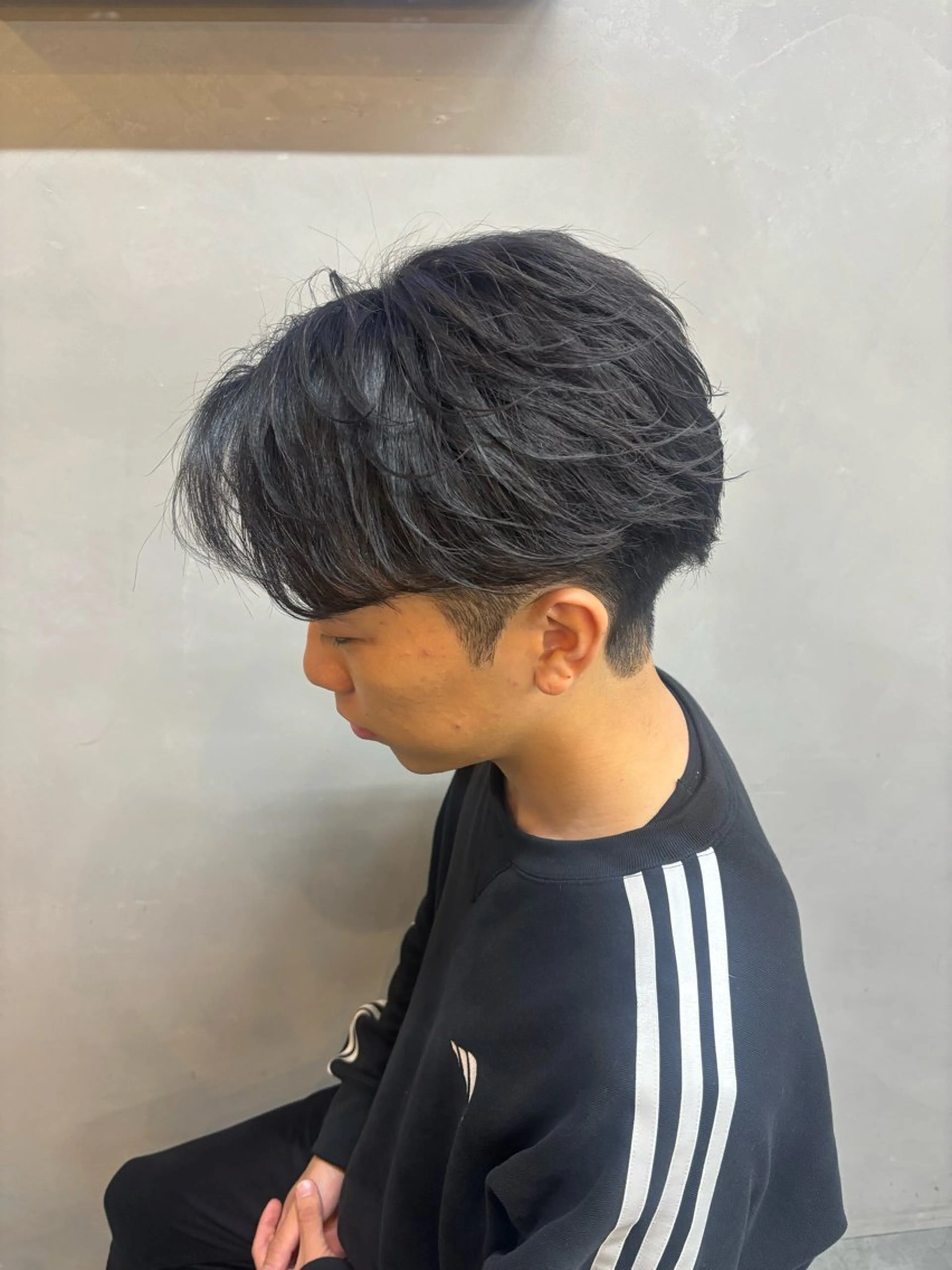 ショート メンズ カット 縮毛矯正 トリートメント 鹿児島 TSUBASAのヘアスタイル