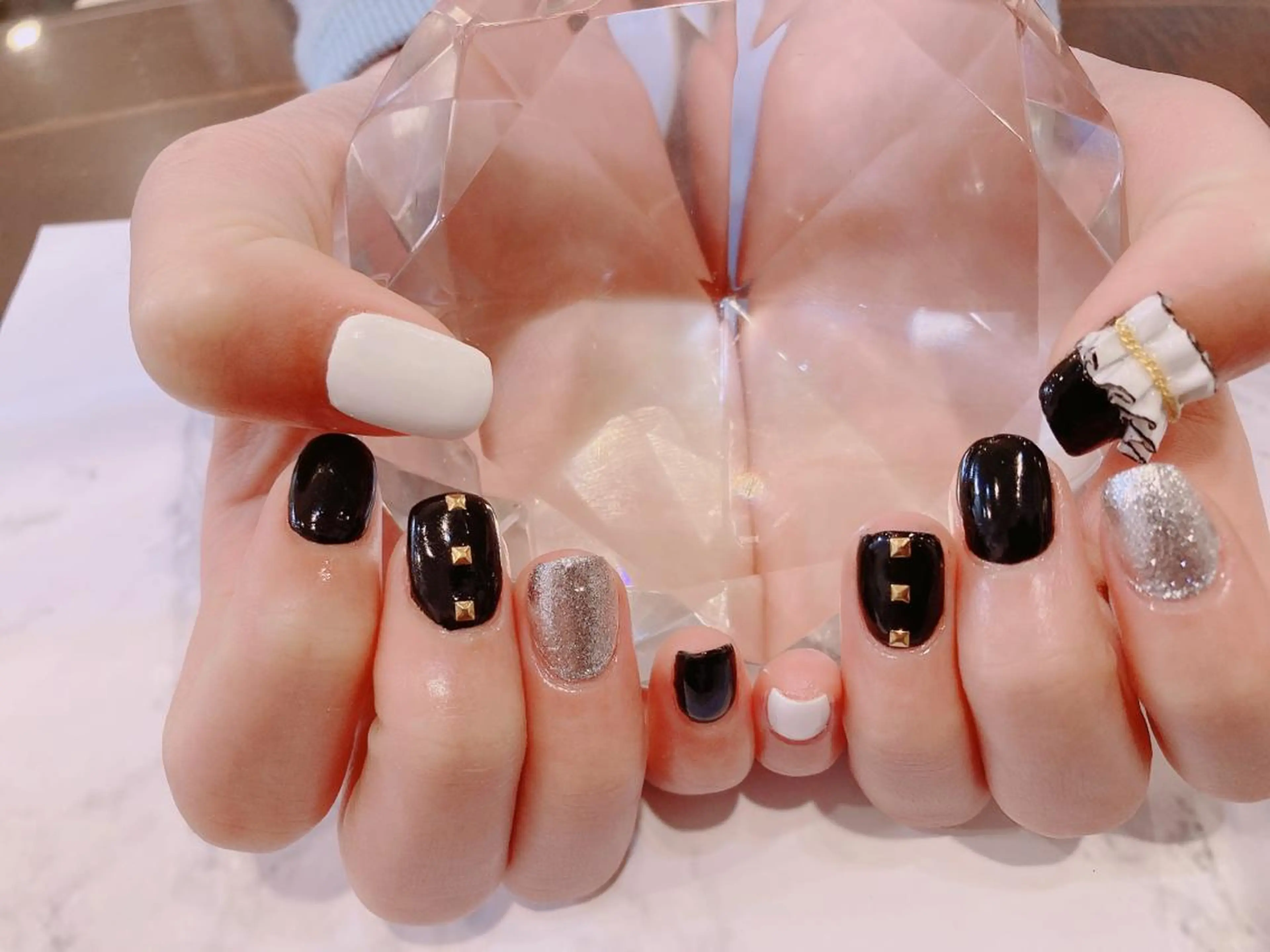 ネイル Spiky とうげ ふうかのネイルデザイン