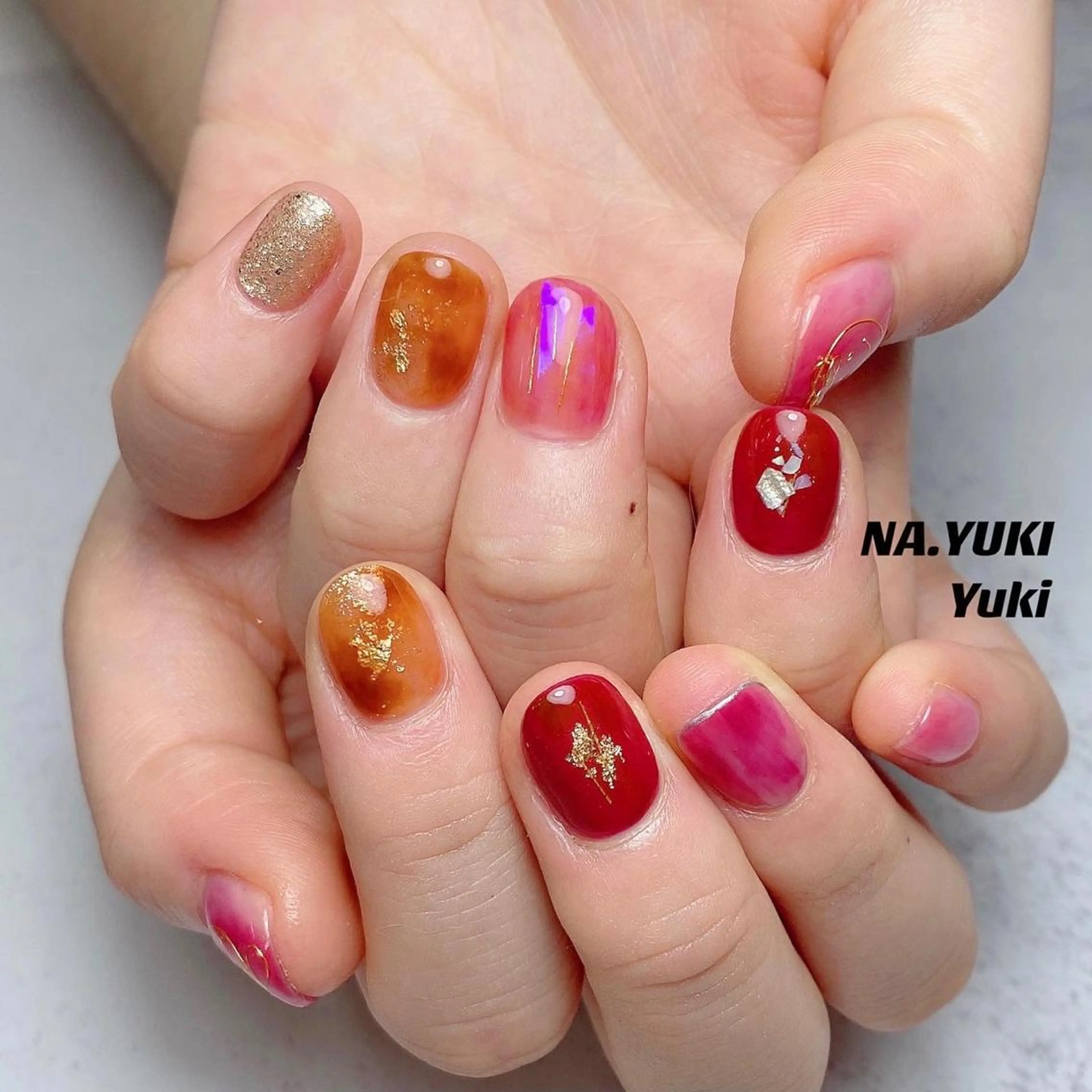 ネイル ハンドネイル ハンドケア ナユキNA.YUKI 池袋店のネイルデザイン