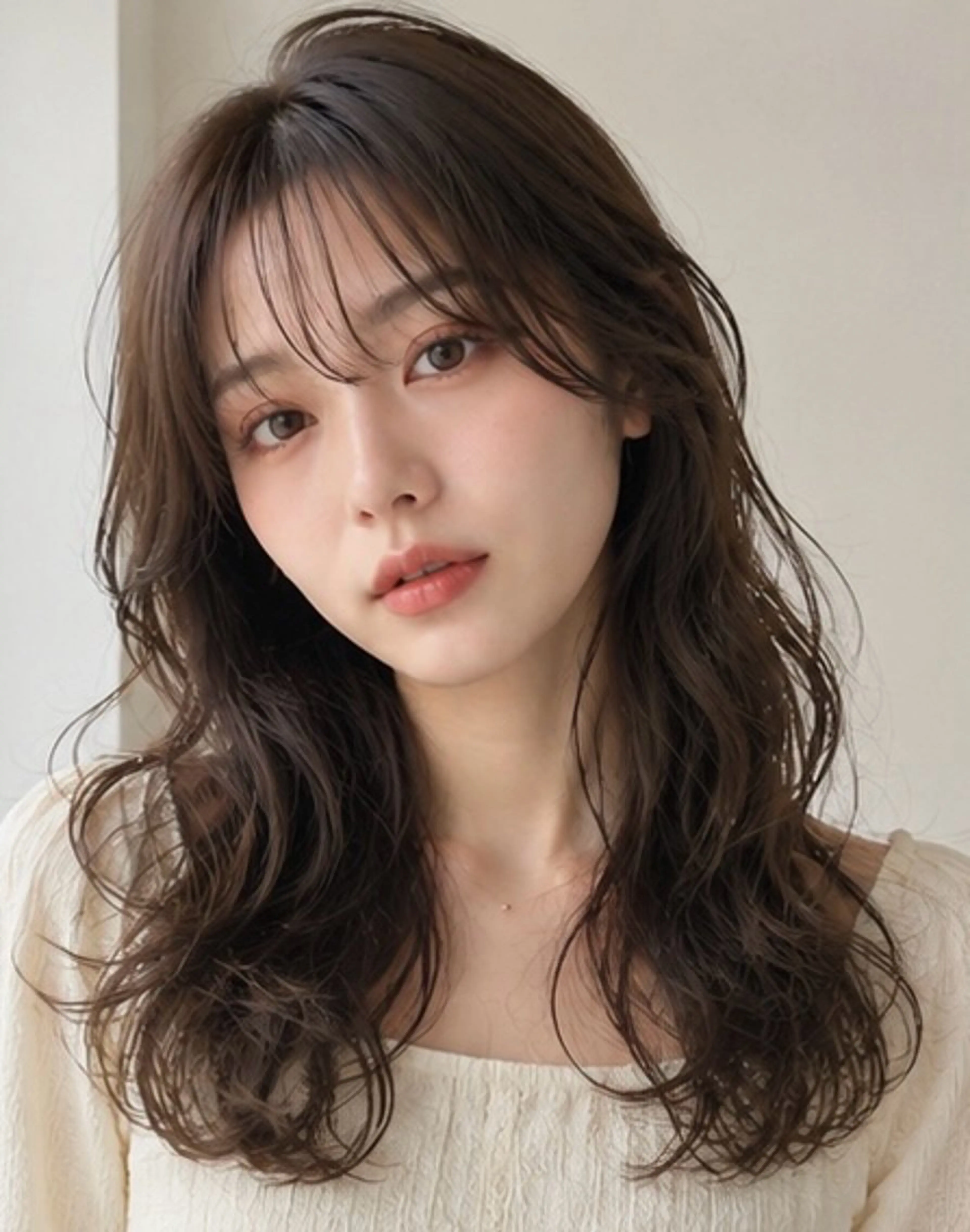 ロング カラー ヘアカラー トリートメント Garden 浅草蔵前のヘアスタイル