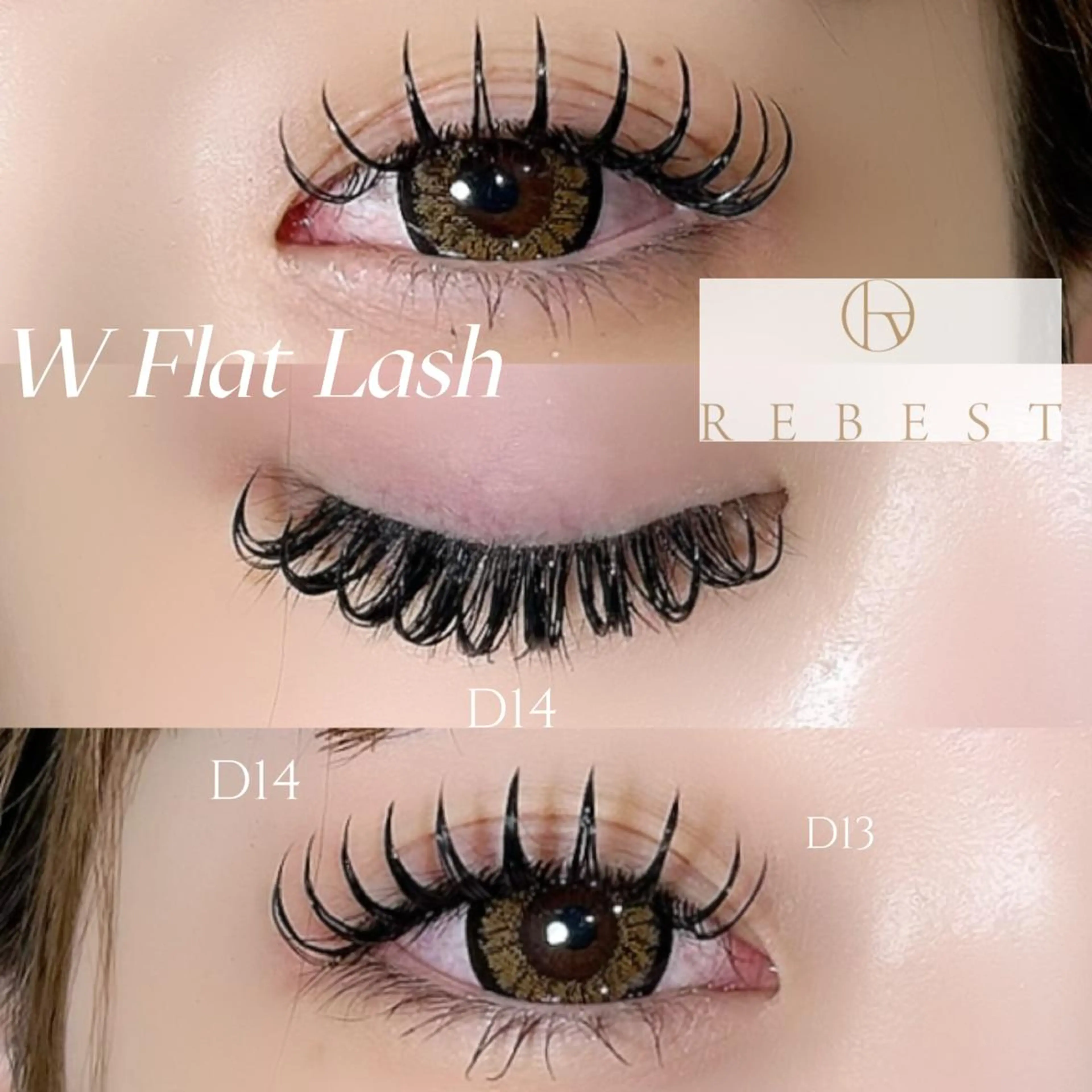 マツエク・マツパ Lashlift 👁️REBESTのマツエク・マツパデザイン