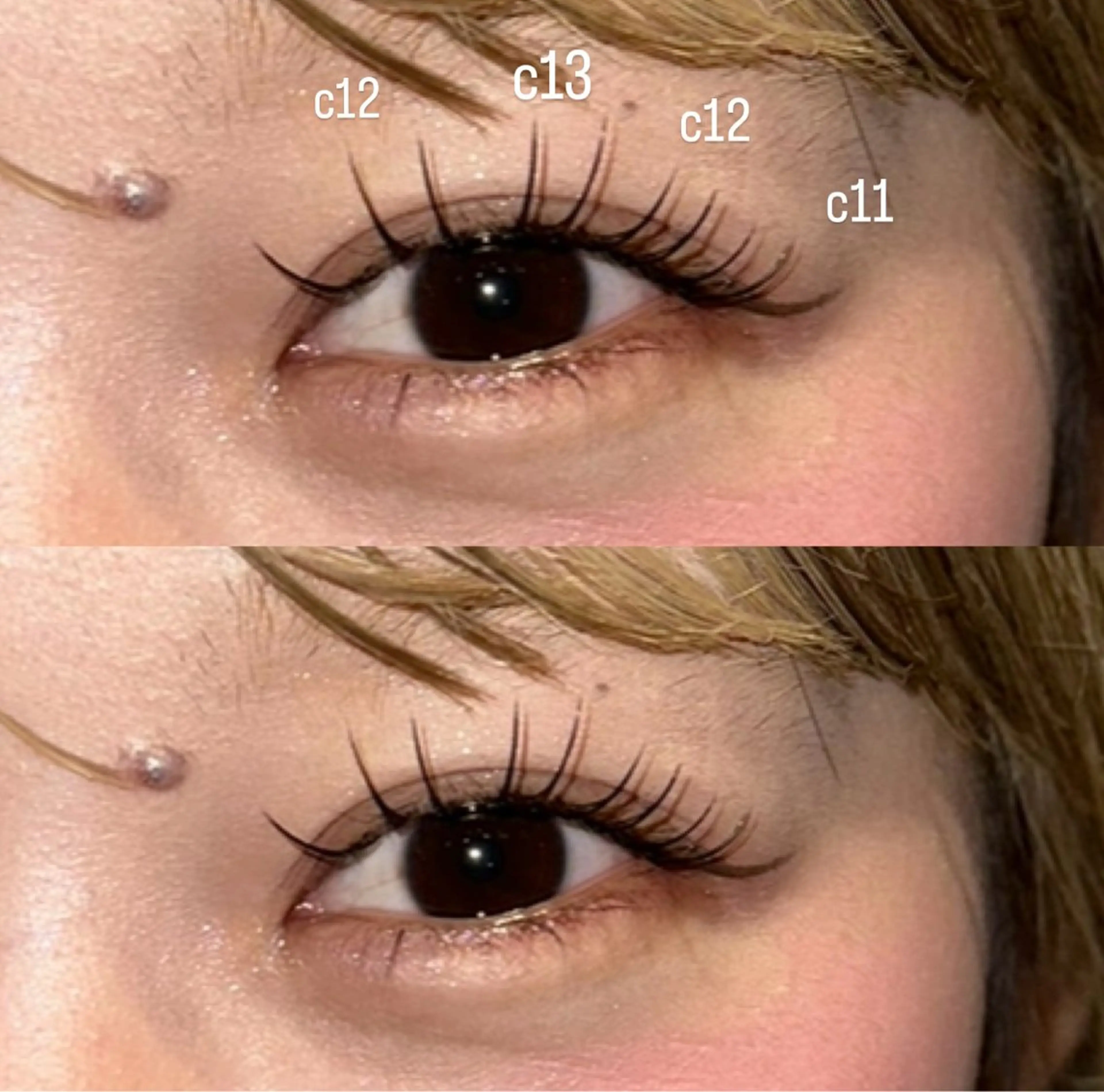 マツエク・マツパ NORA hinataのマツエク・マツパデザイン