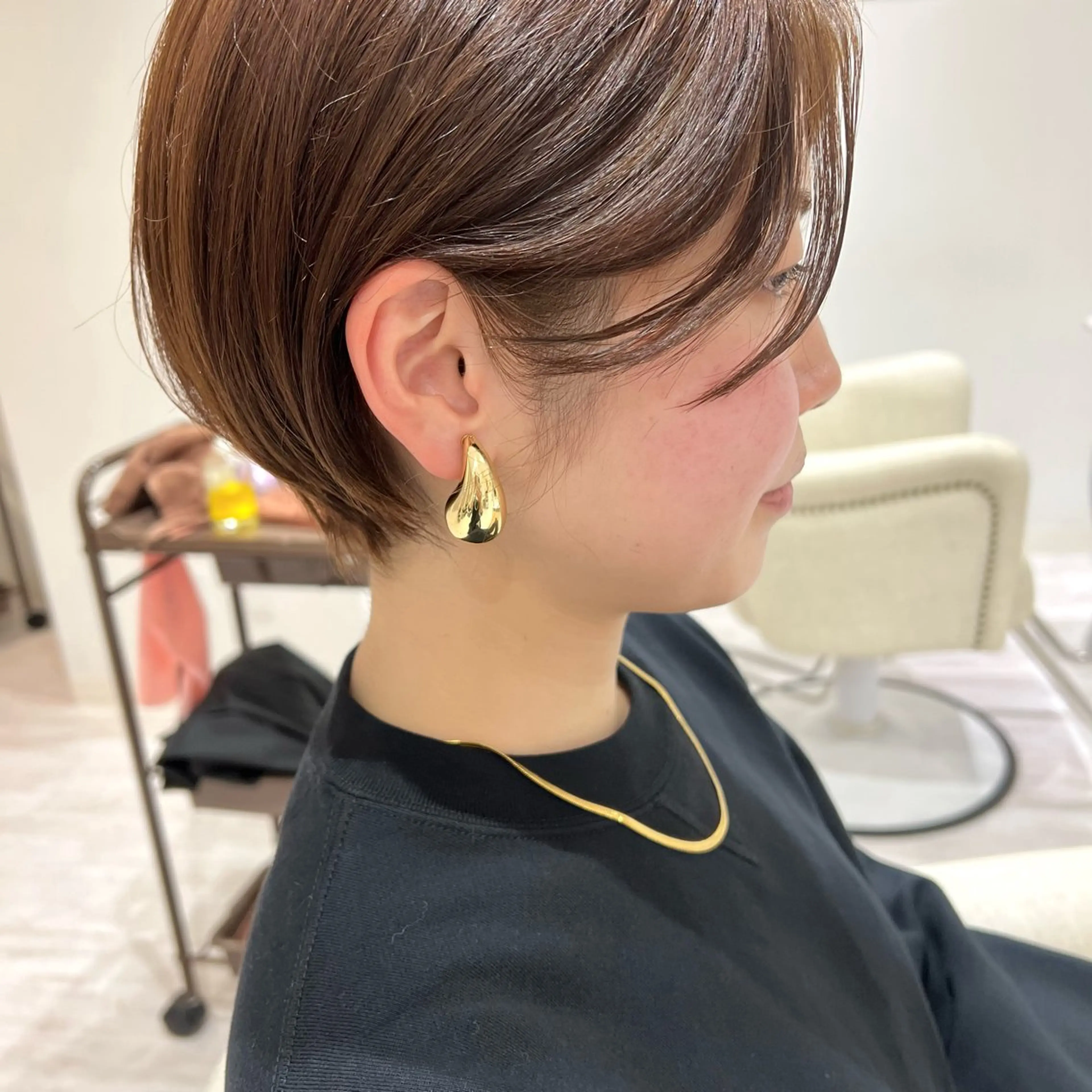 ショート カット ヘアカラー トリートメント 【髪質改善】 【美髪矯正】🌻店長のヘアスタイル