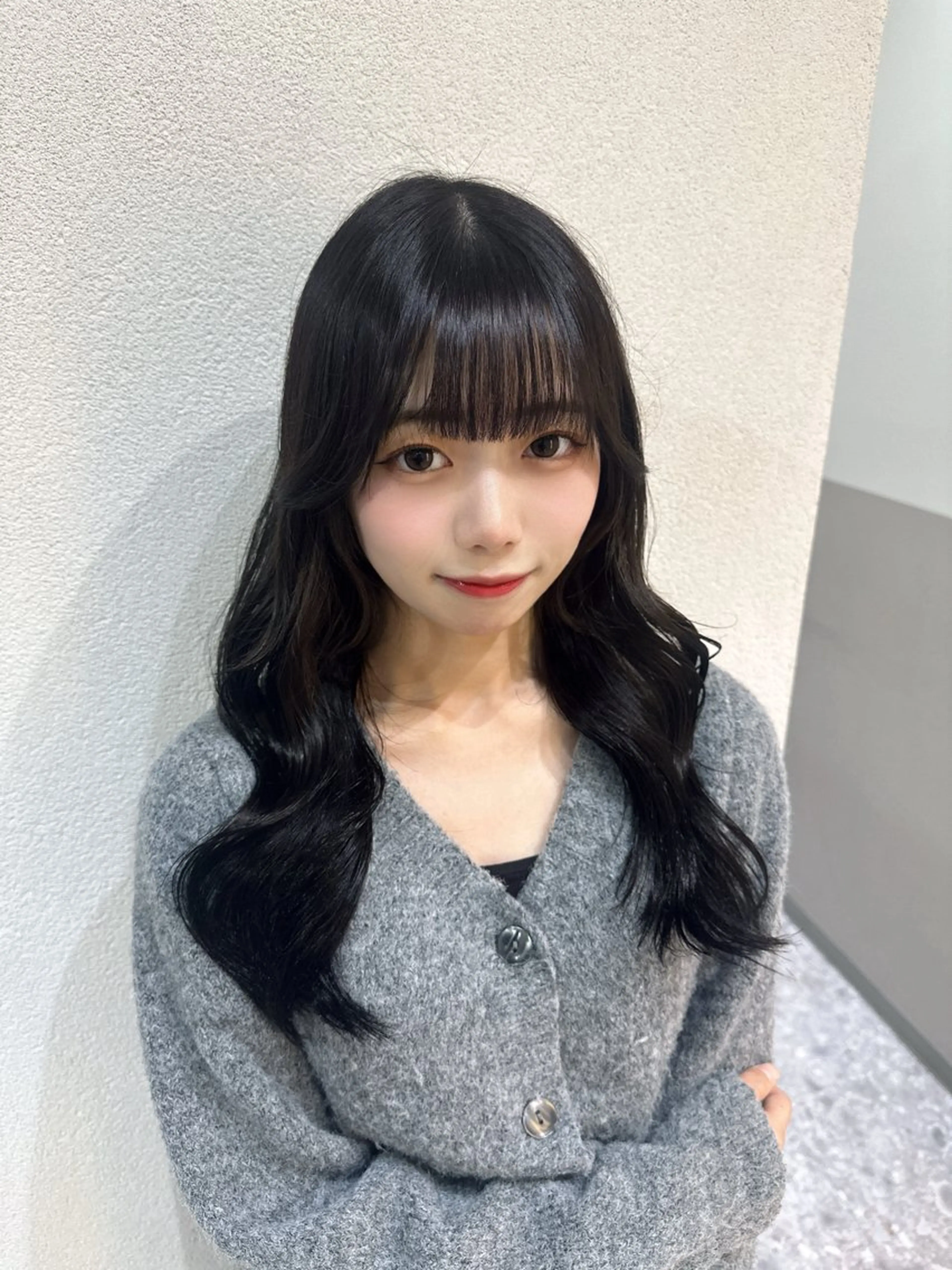 セミロング カラー カット ヘアカラー トリートメント 🪞個室サロン/韓国 艶髪/keito🪞のヘアスタイル