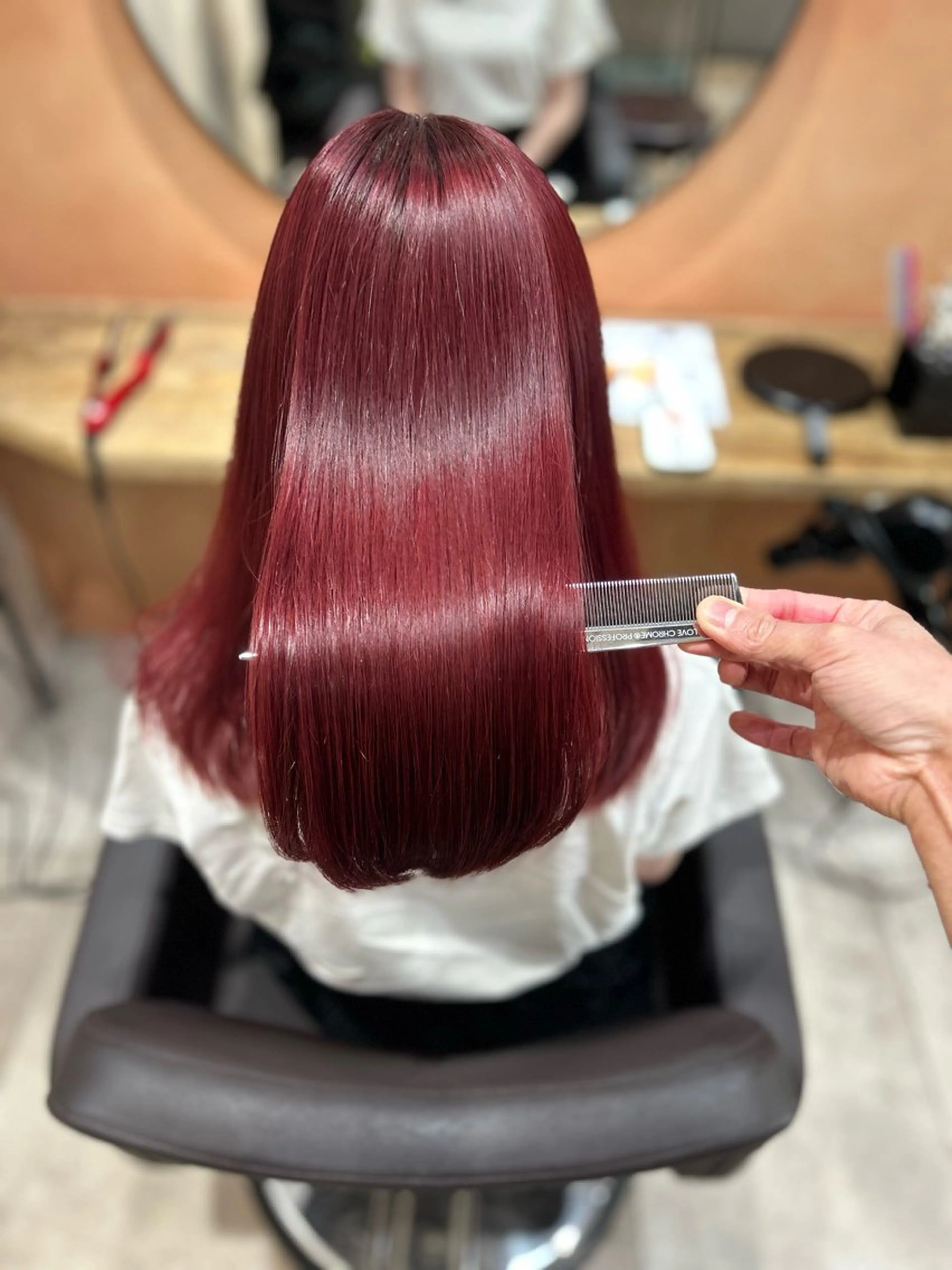 ブリーチ無し✖️ケアダブルカラーの写真