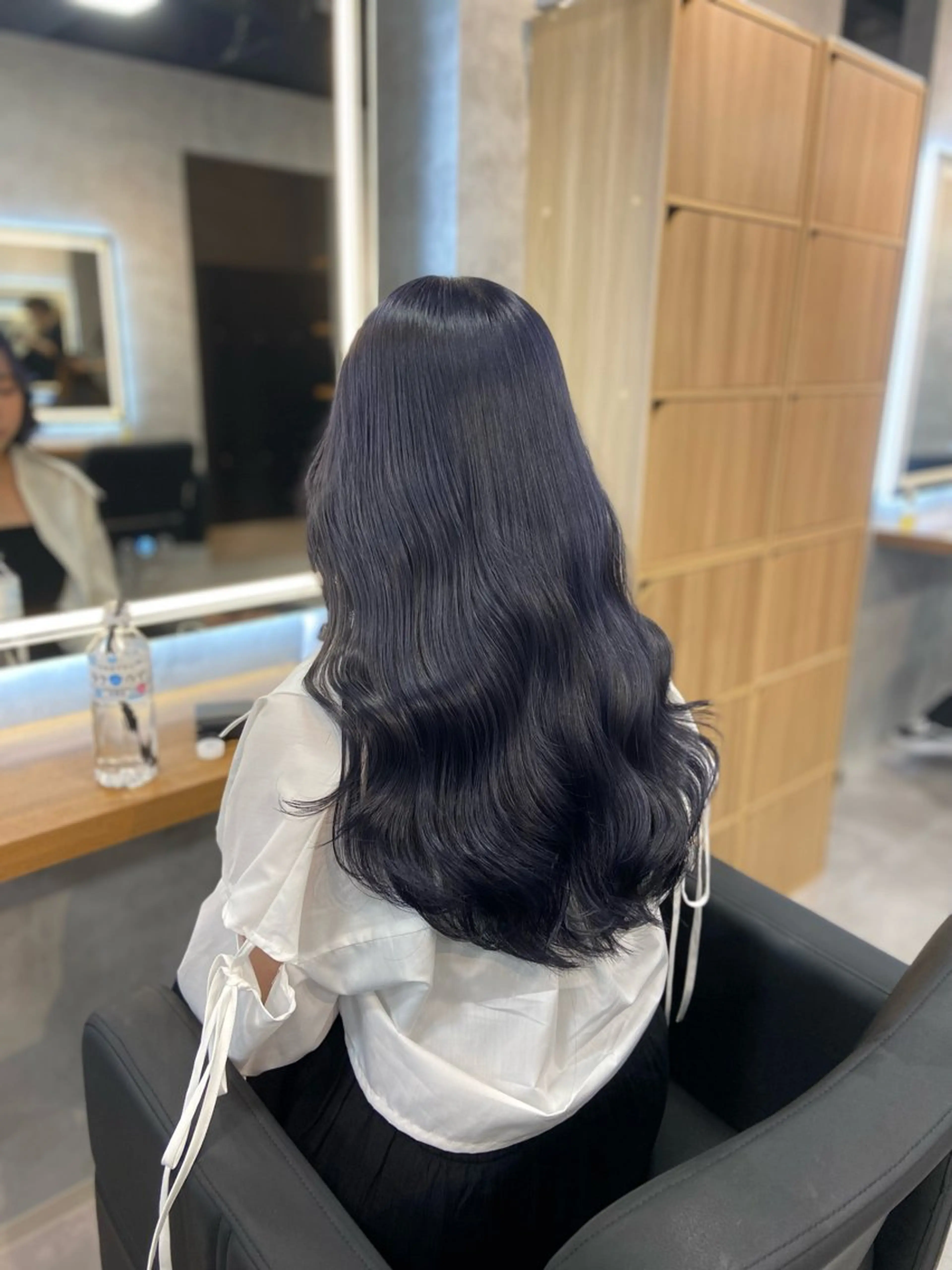 ロング カラー パーマ ヘアアレンジ 透明感ブリーチカラー 🌈TOMOHIROのヘアスタイル