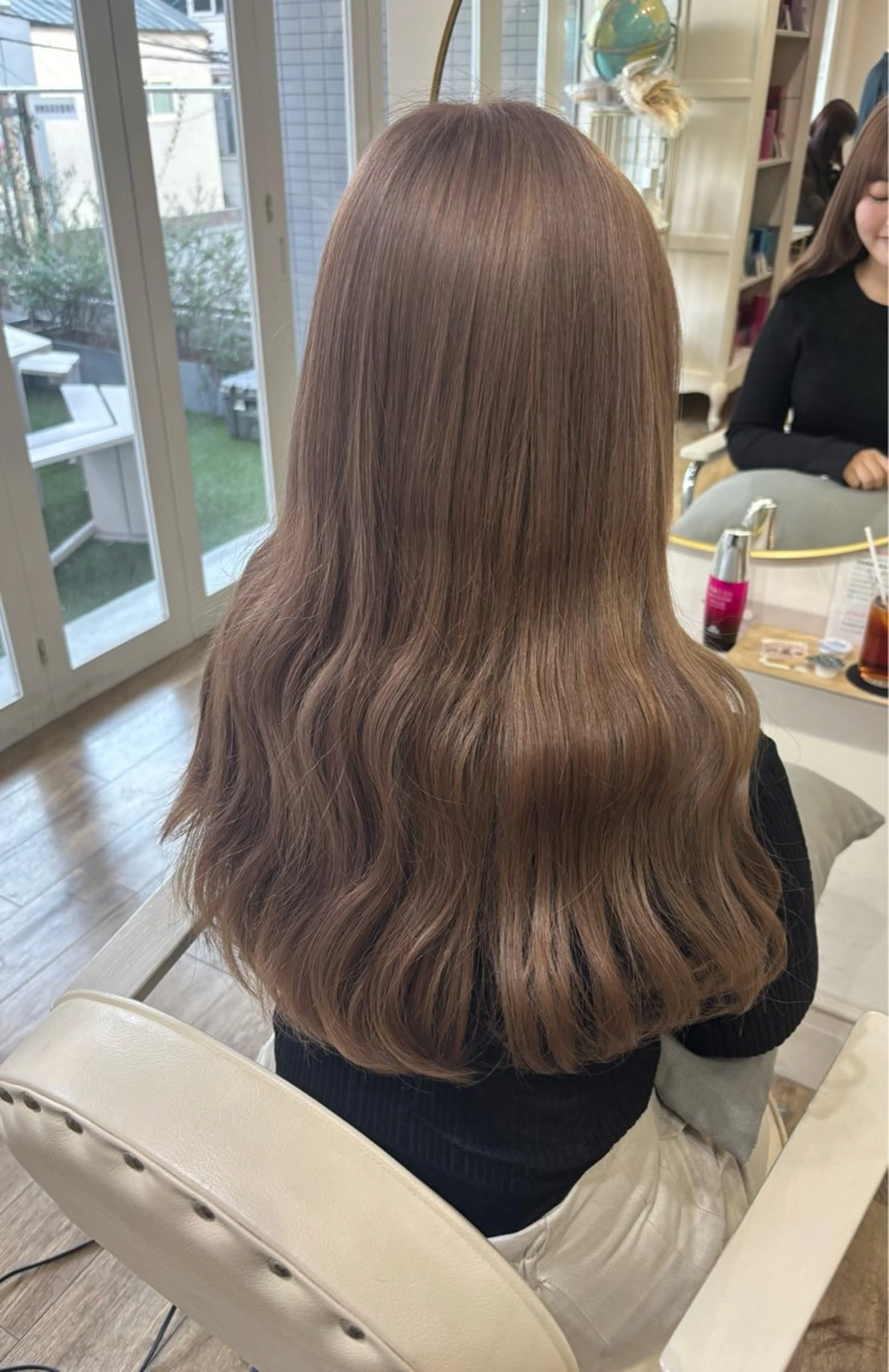 ロング カラー Risa🐈‍⬛/ グレージュ/透明感のヘアスタイル