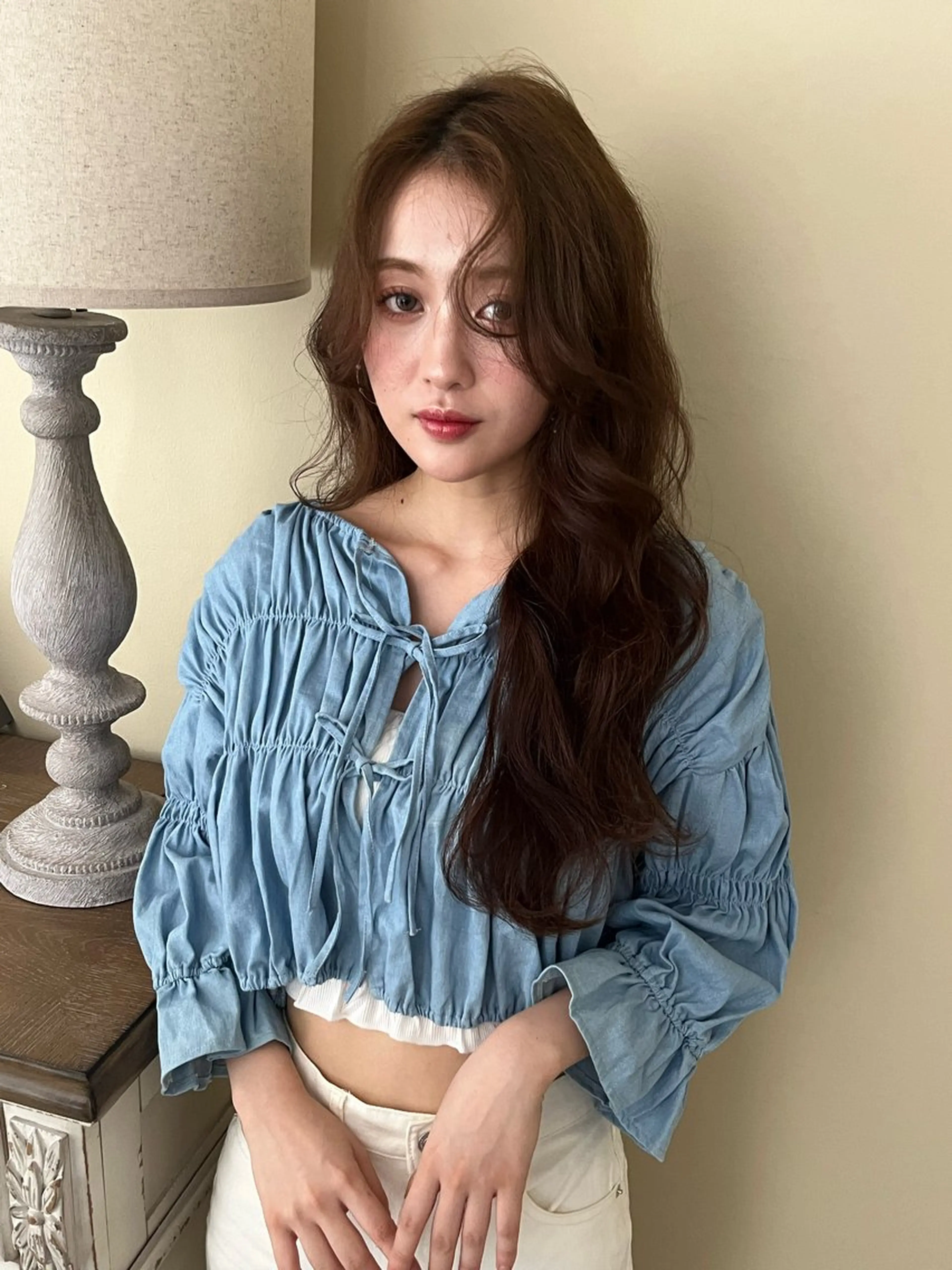 カット ヘアカラー 韓国風透明感カラー 💎YUI💎のヘアスタイル