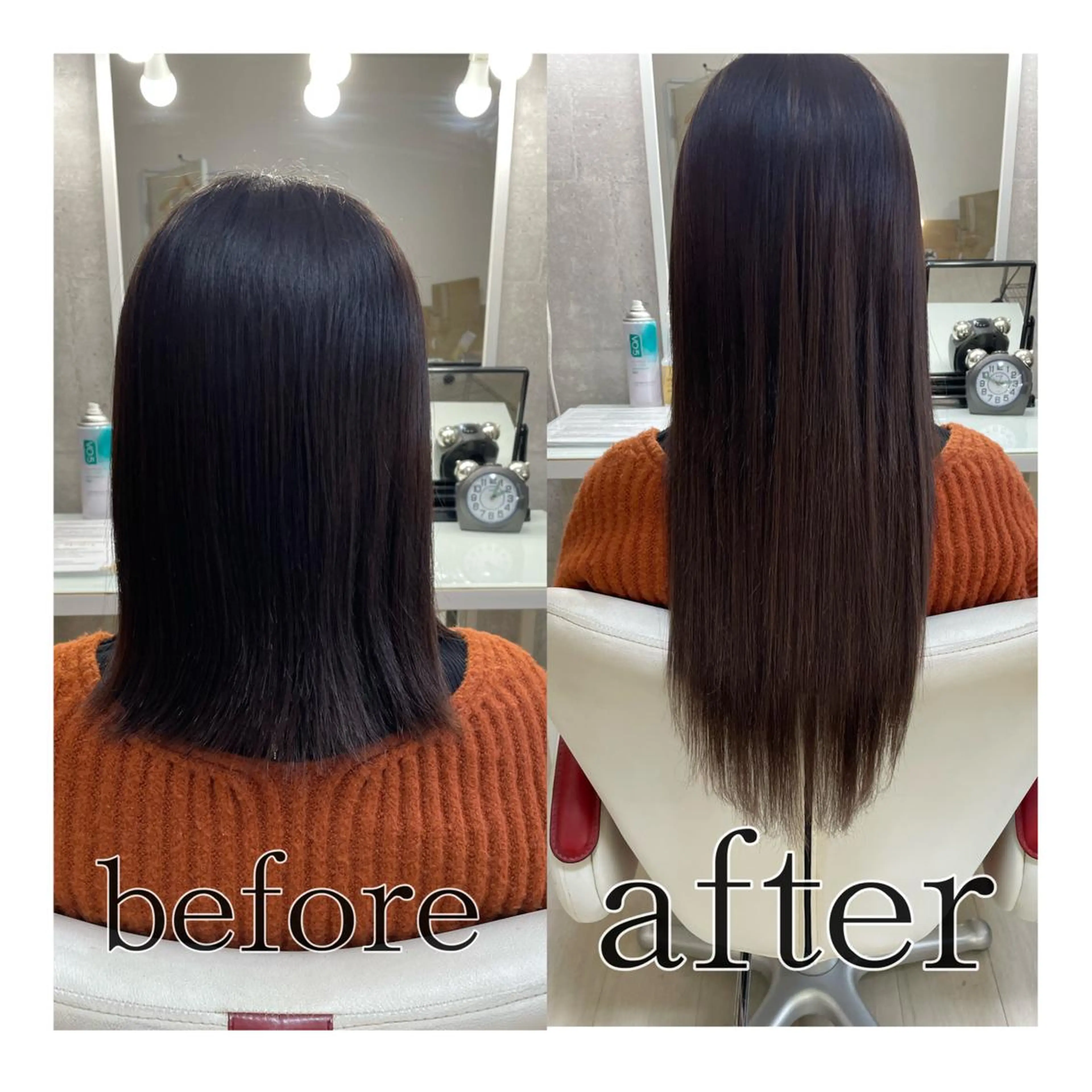 ロング ロング エクステ 🫧ドレスアップ 南草津店🫧のヘアスタイル