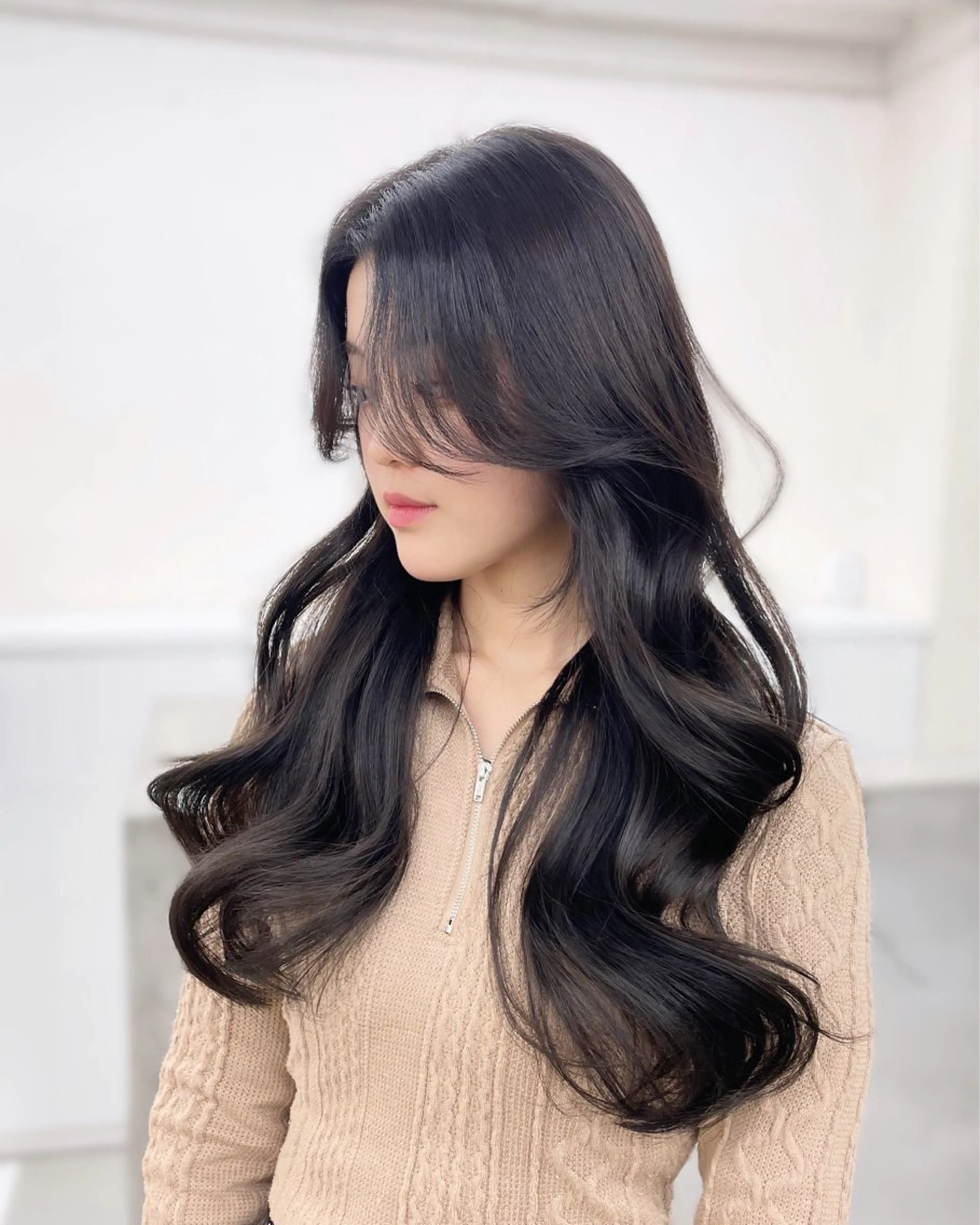 ロング カラー カット ヘアカラー トリートメント 🦋韓国系指名No1 店長/圓山 祐也🦋のヘアスタイル