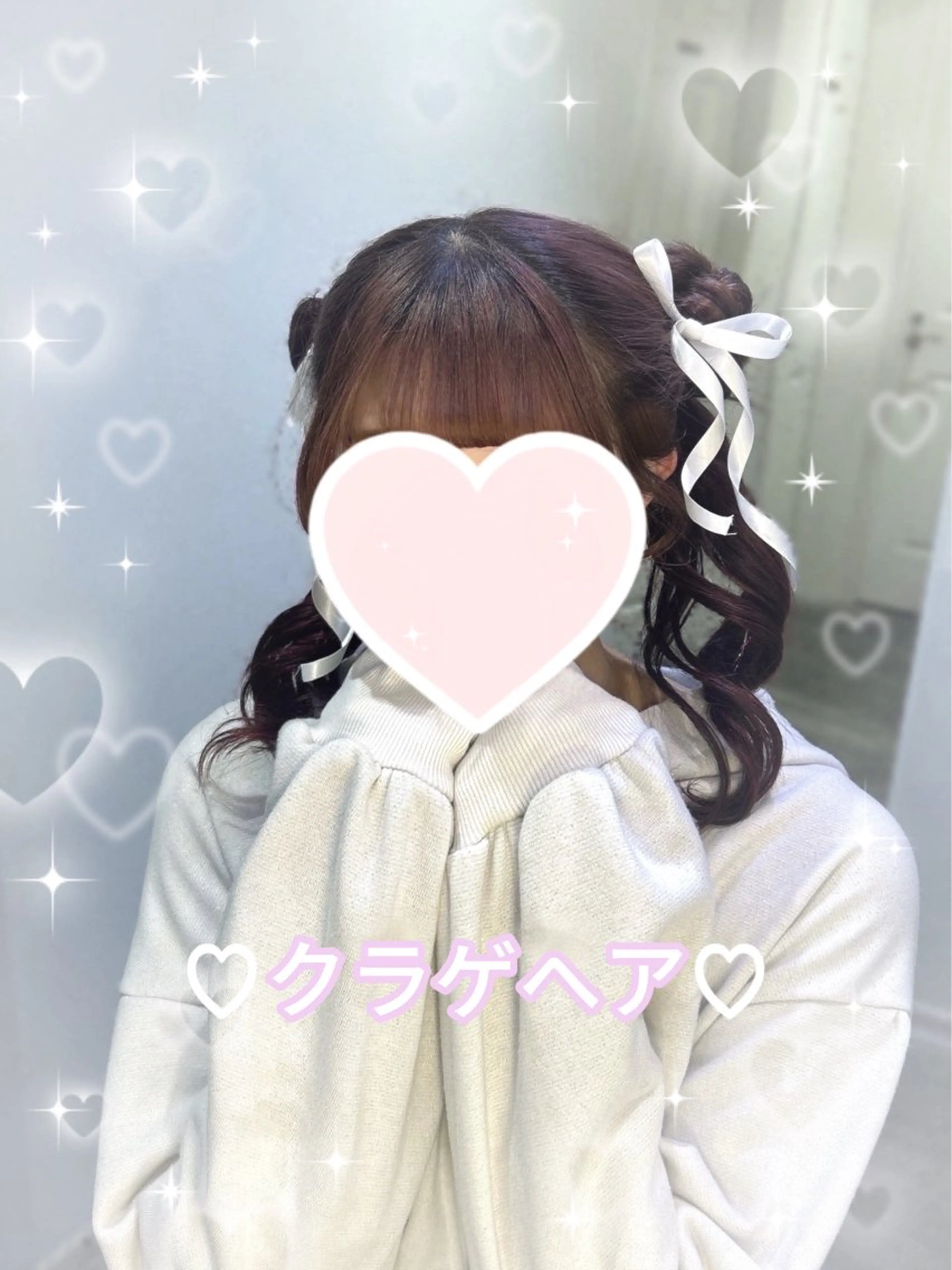 ヘアアレンジ 💖韓国ヘア/ハイト ーン💖mikotoのヘアスタイル
