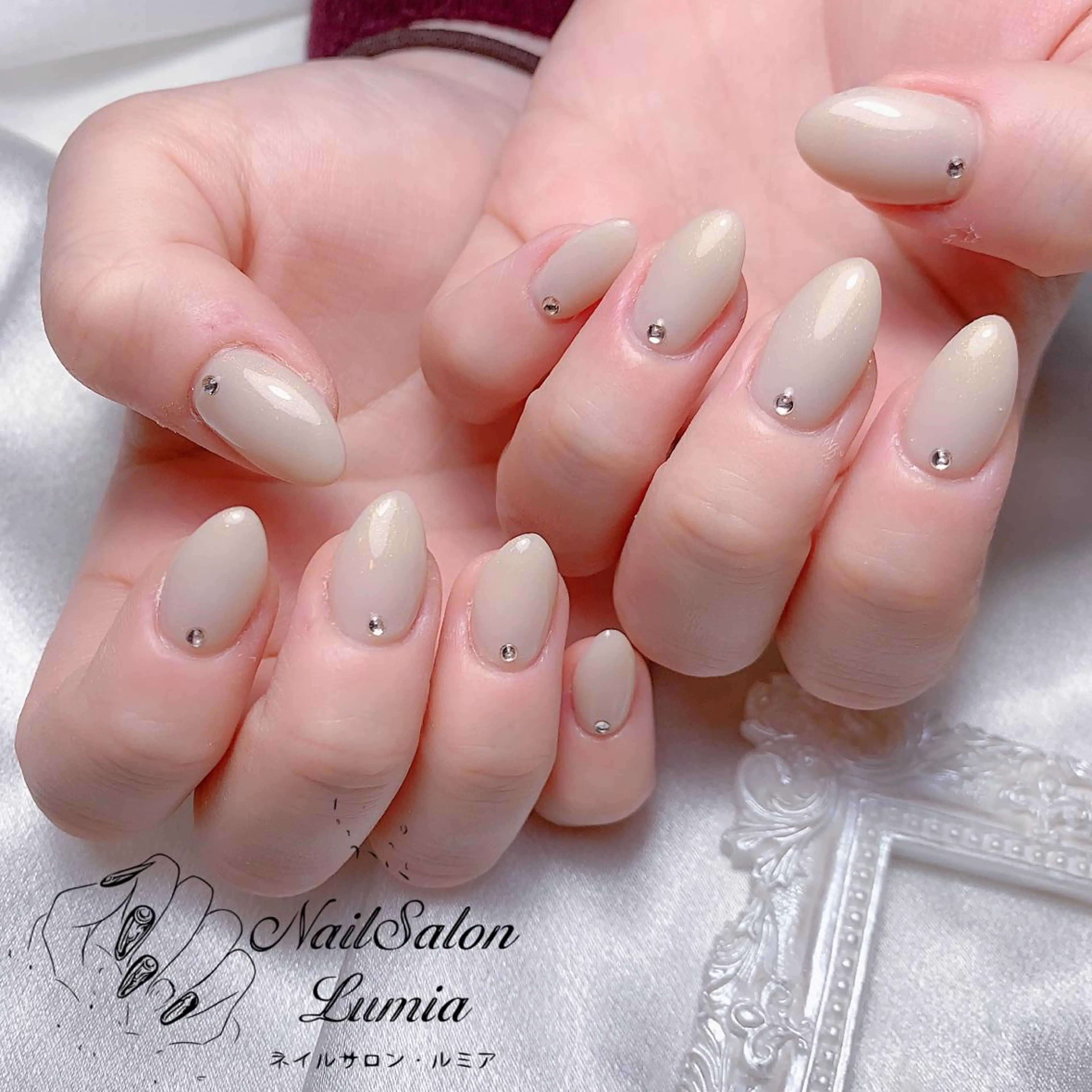 ネイル ハンドネイル ネイルサロン ルミア Lumia 店長のネイルデザイン