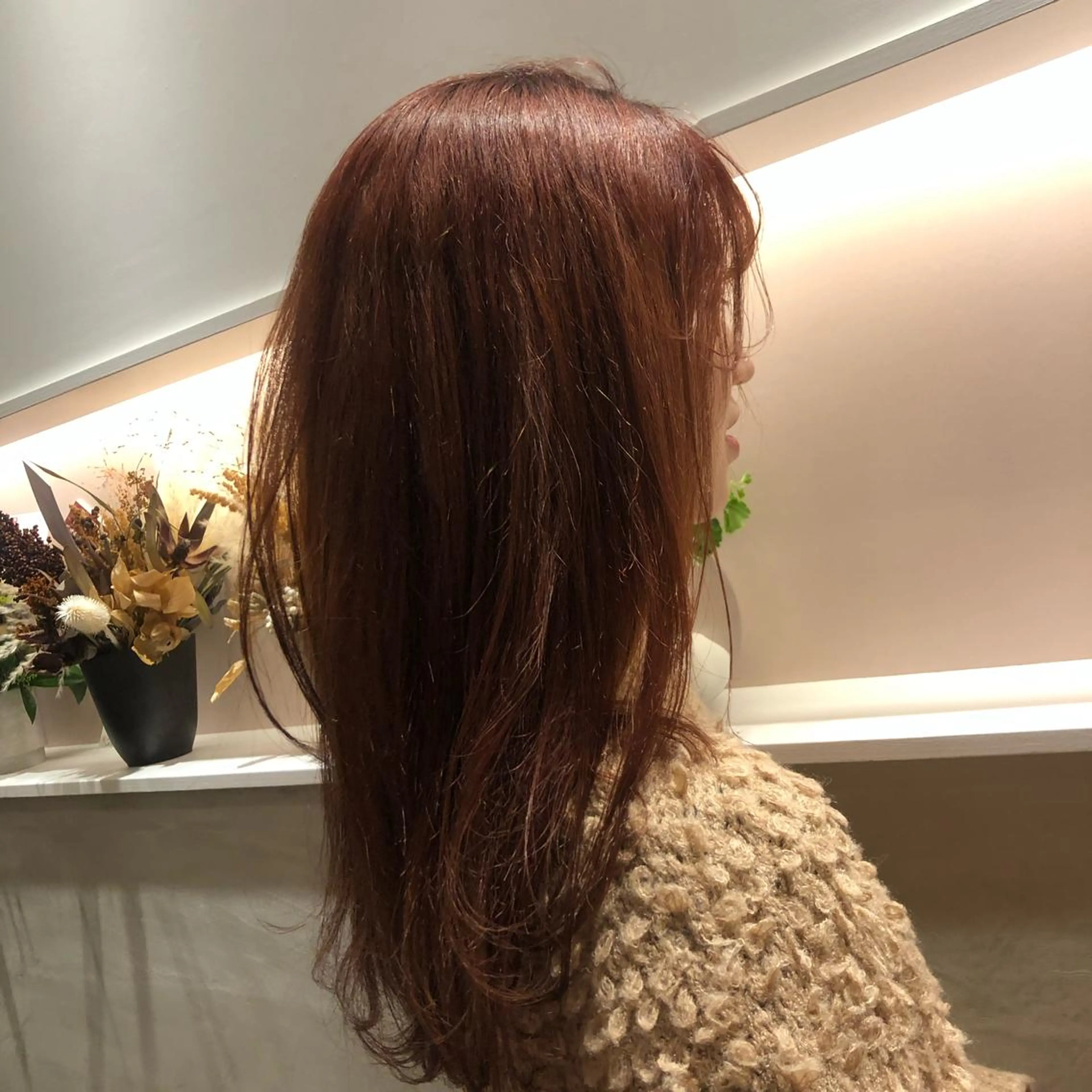 ロング カラー ヘアアレンジ 髪質改善/縮毛矯正/ 透明感🩵NANAのヘアスタイル