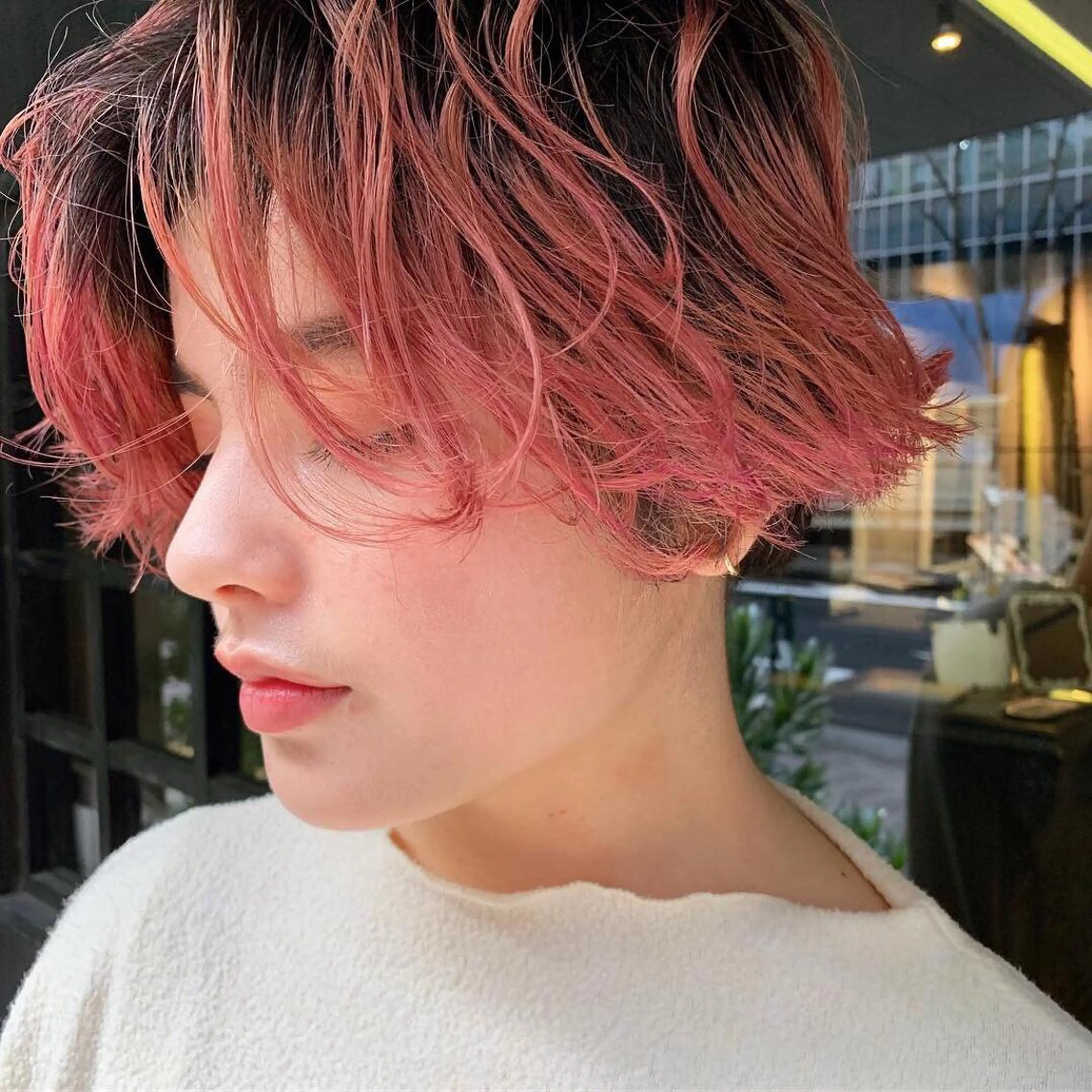 ショート カット ヘアカラー トリートメント ショート・ボブ ・ウルフ✂︎IMAIのヘアスタイル