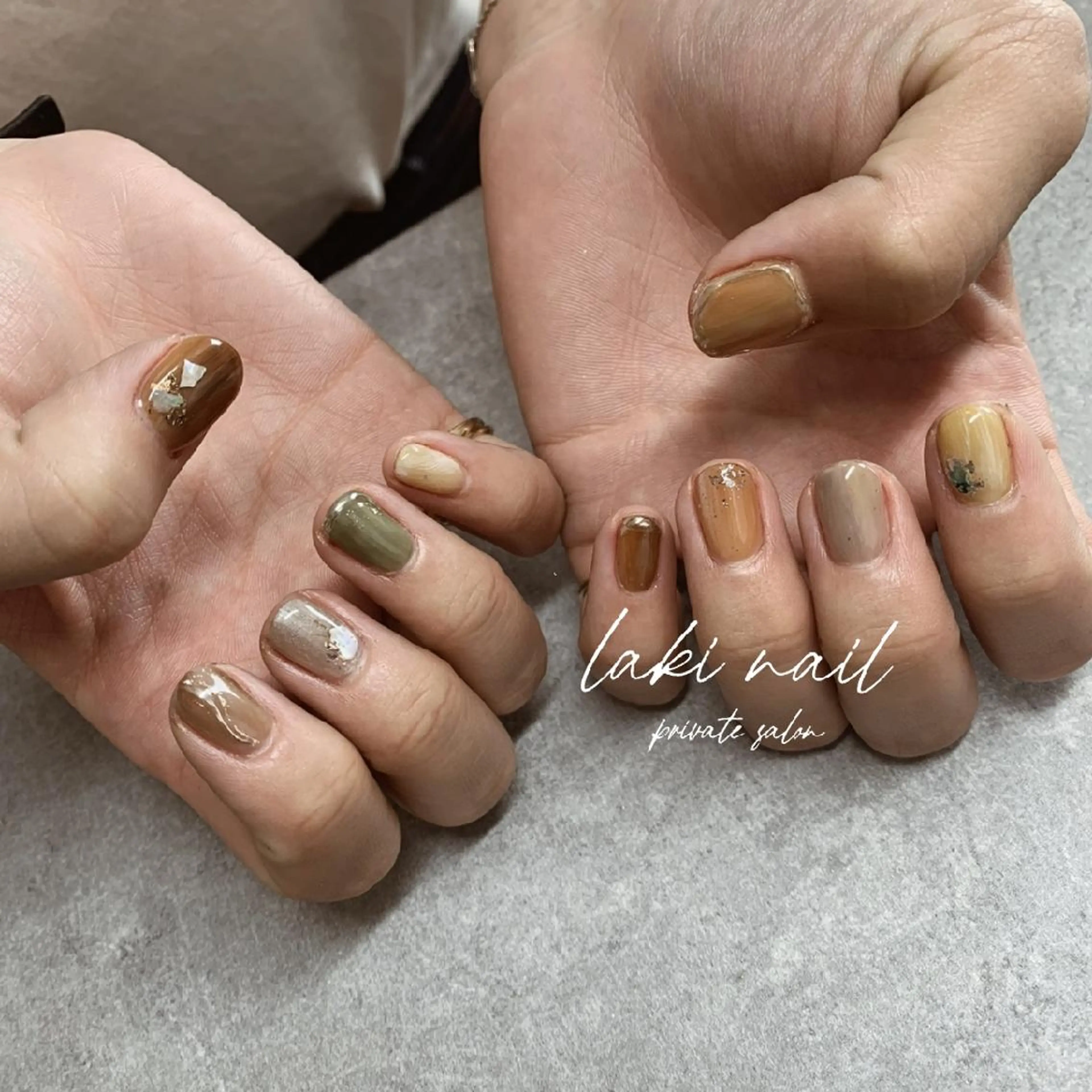 ネイル ニュアンスネイル ハンドネイル by lakiのネイルデザイン