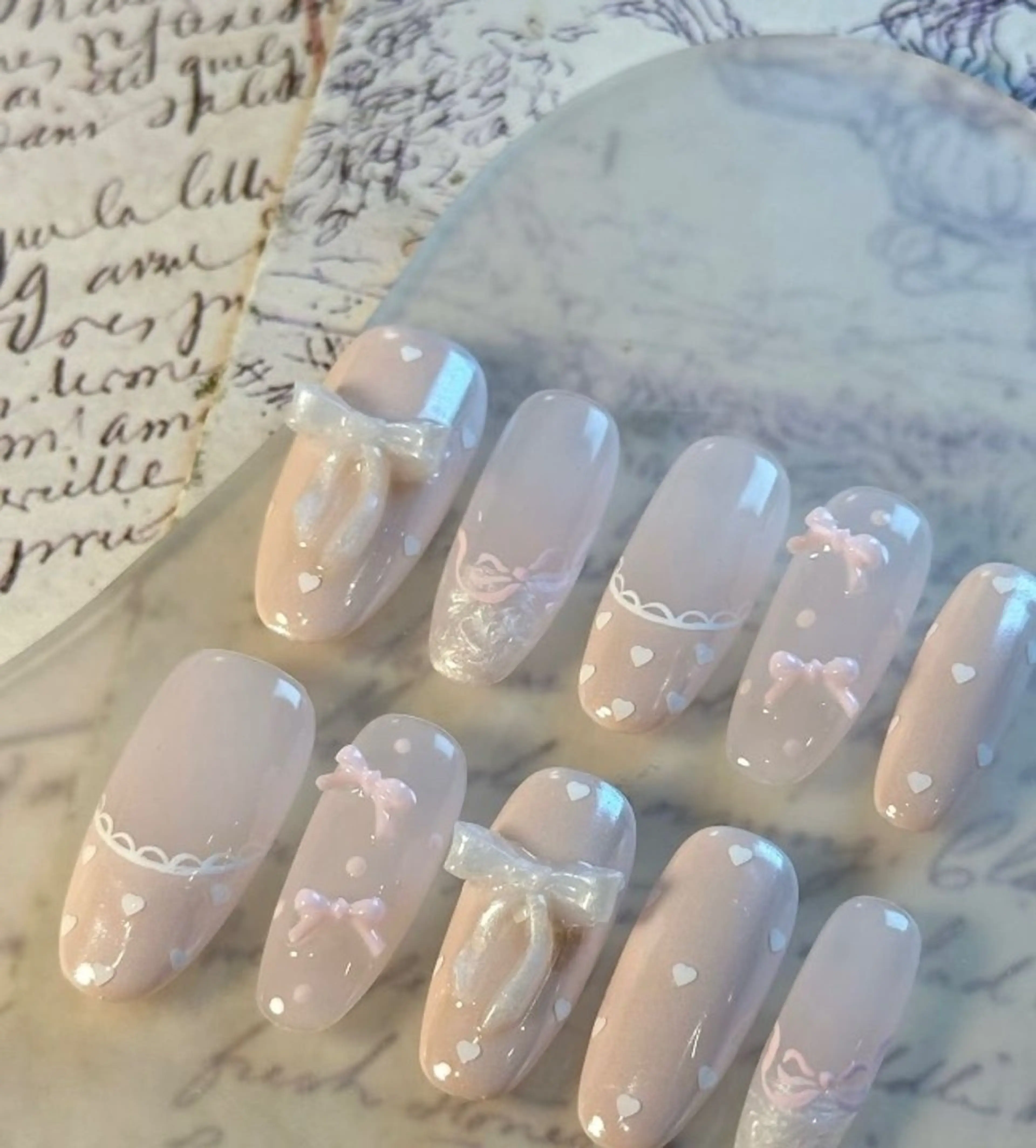 カラー 透明感カラー グラデーションカラー ハンドネイル AIN Nailのネイルデザイン