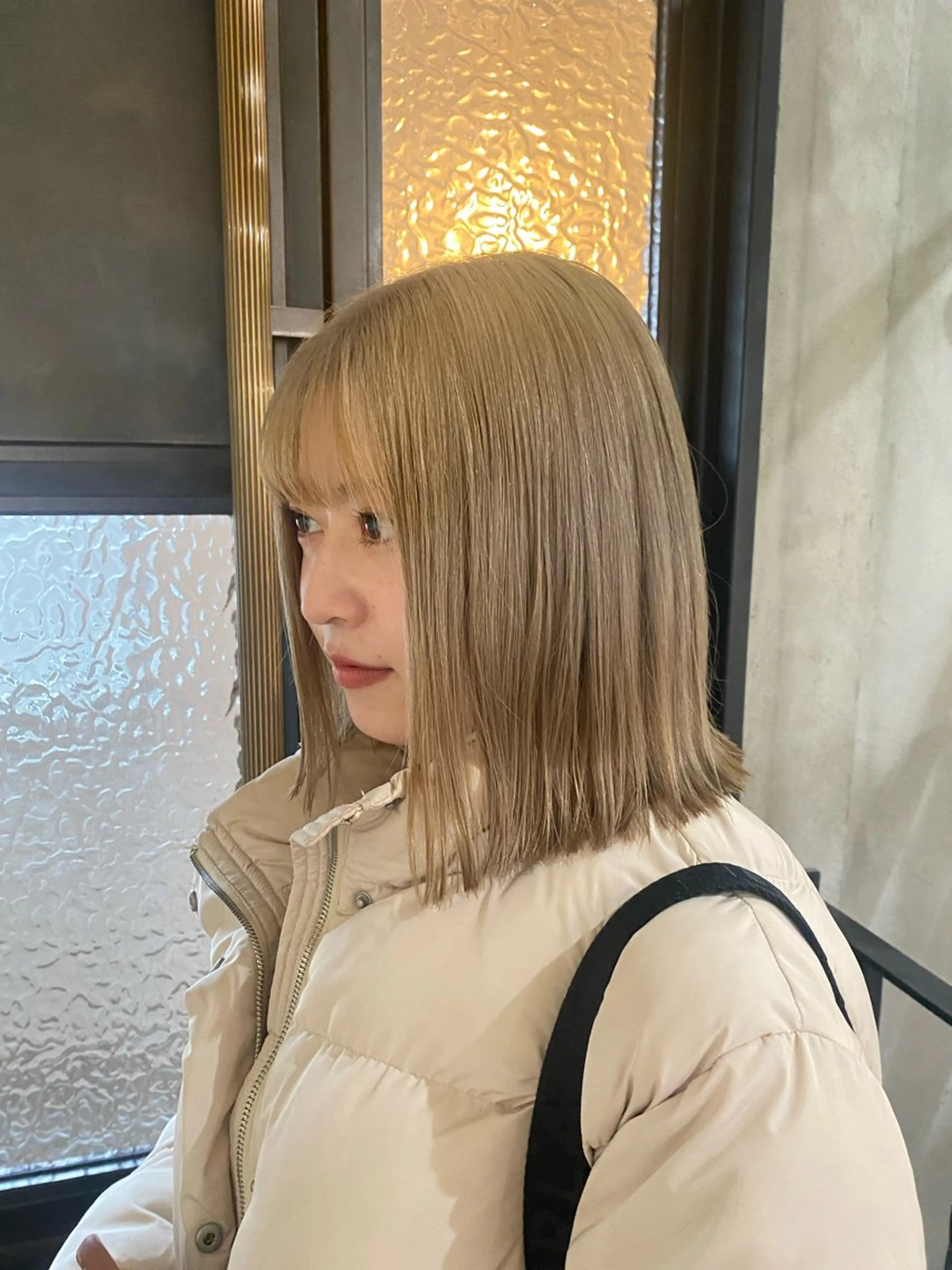 ミディアム 美髪矯正/髪質改善 🫧山﨑　真歩🫧のヘアスタイル
