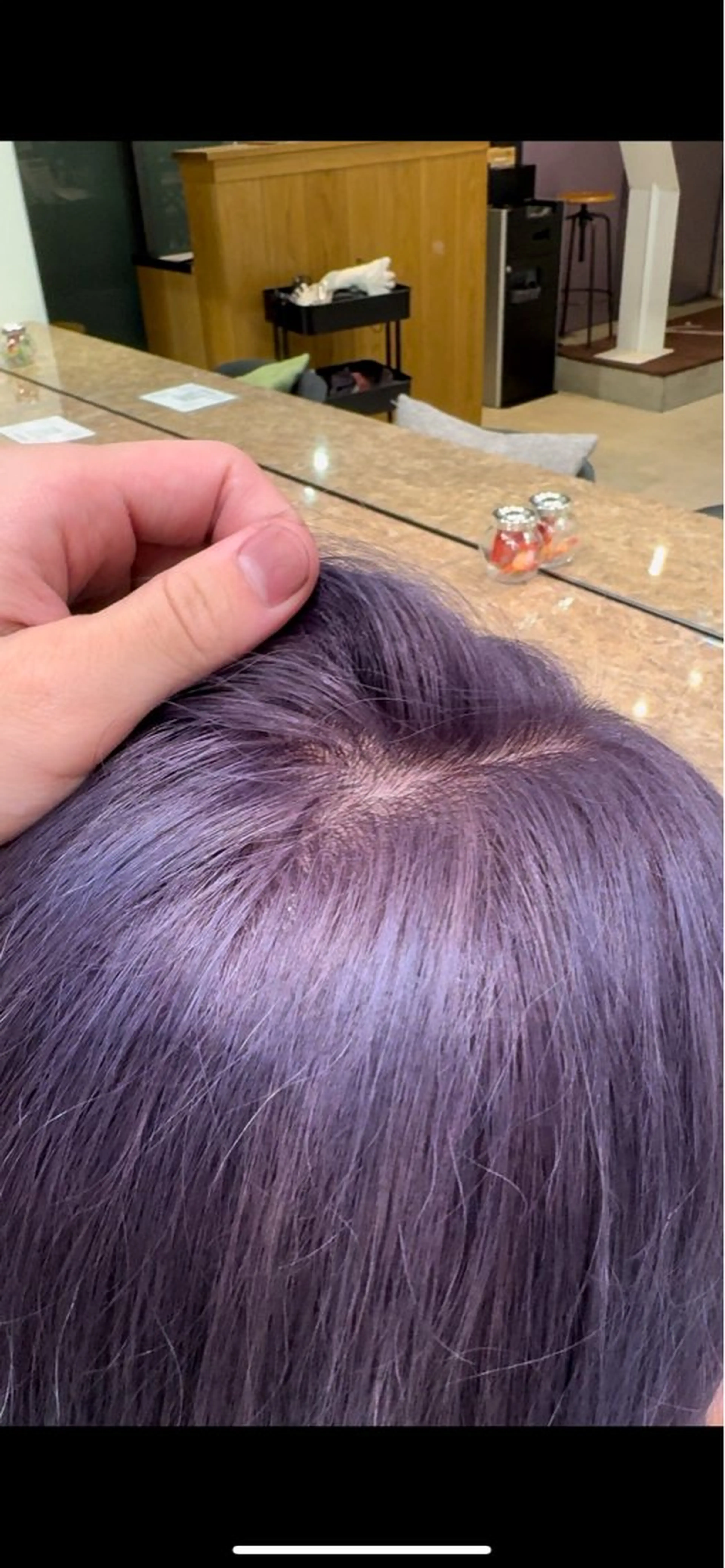 ロング カラー ブリーチ 透明感カラー ラベンダーカラー ハイトーンカラー/ 艶髪カラー/タクミのヘアスタイル