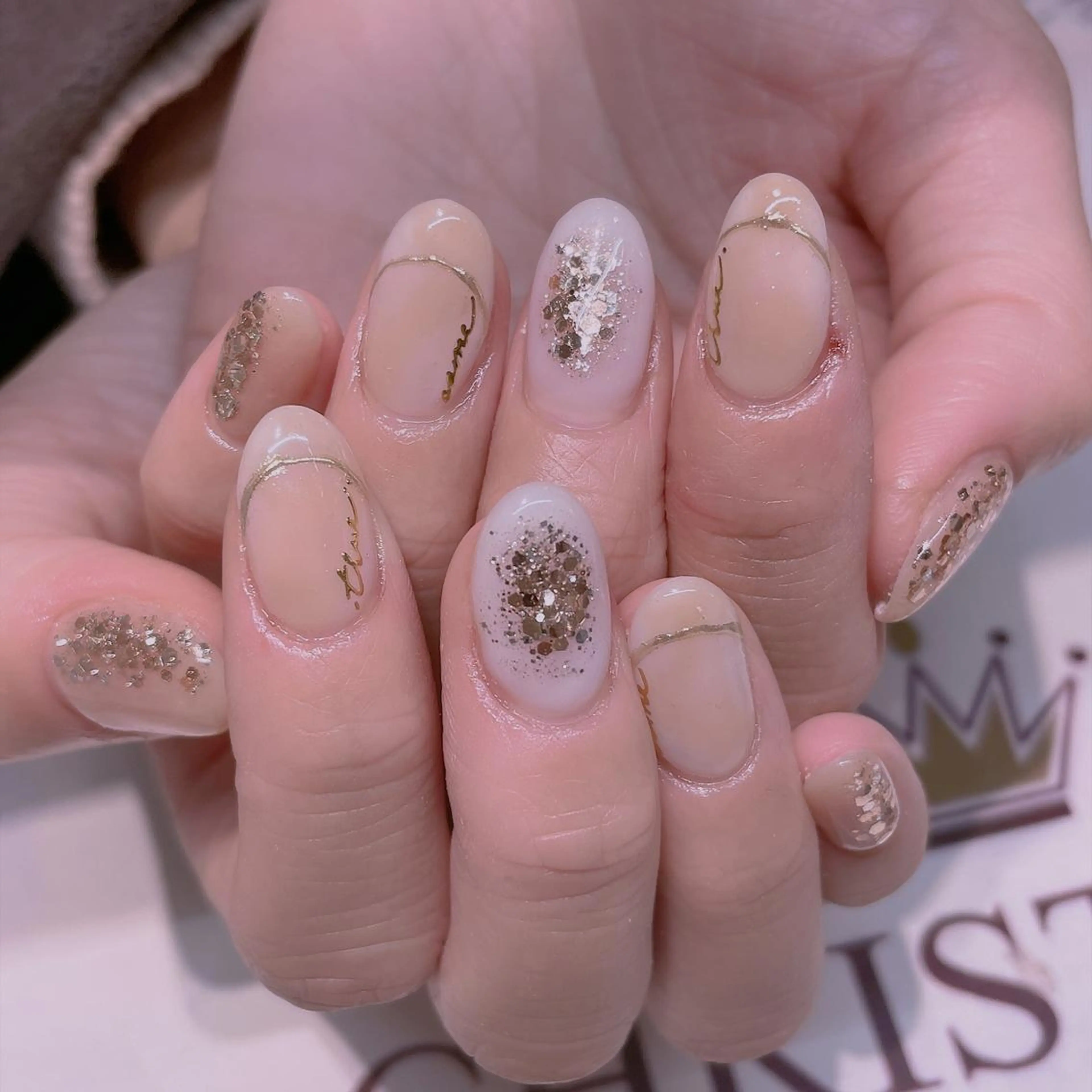 ネイル 長さだし専門店 M2　rikaのネイルデザイン