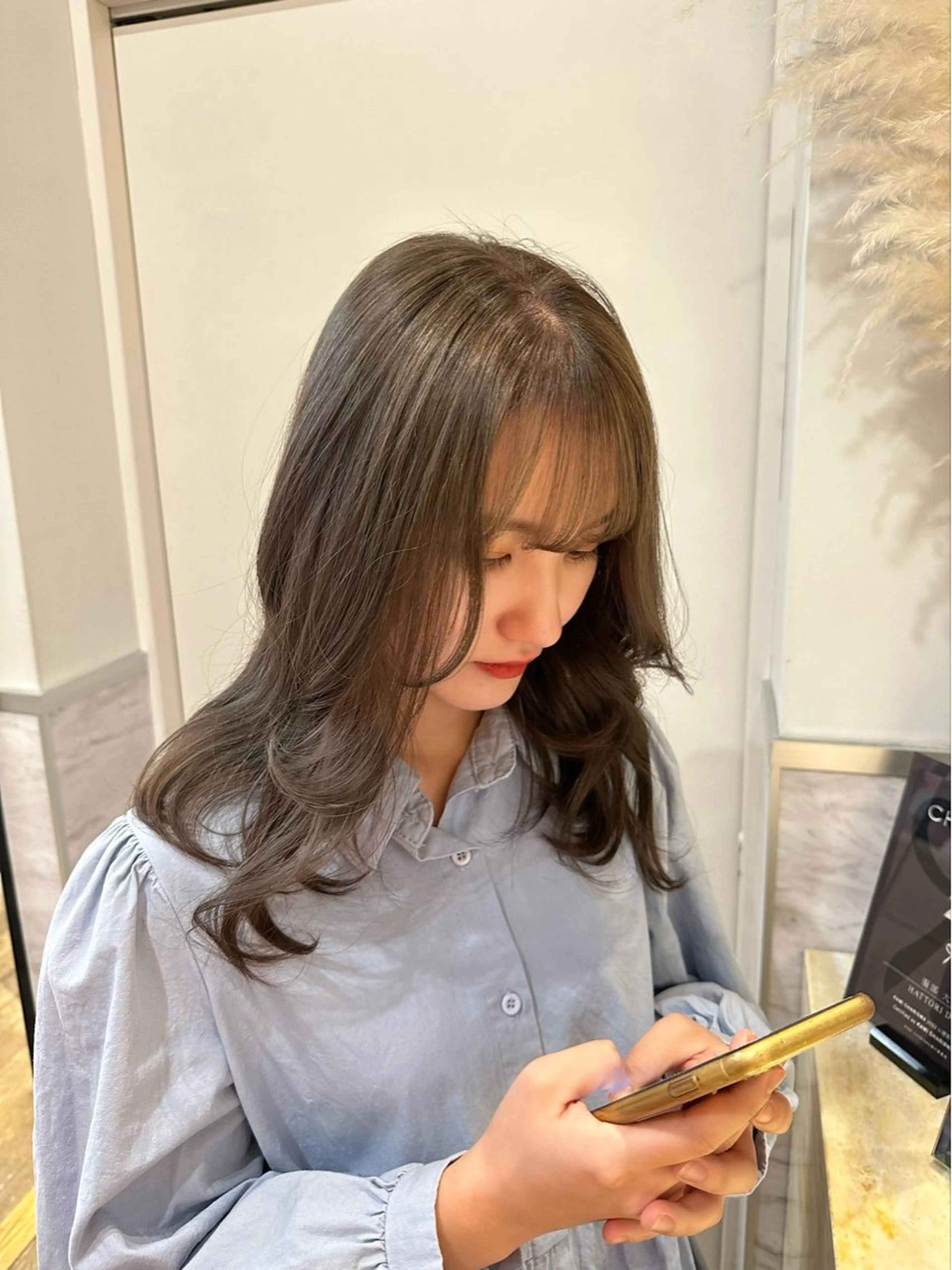 ロング ヘアカラー 鈴木 詩穂のヘアスタイル