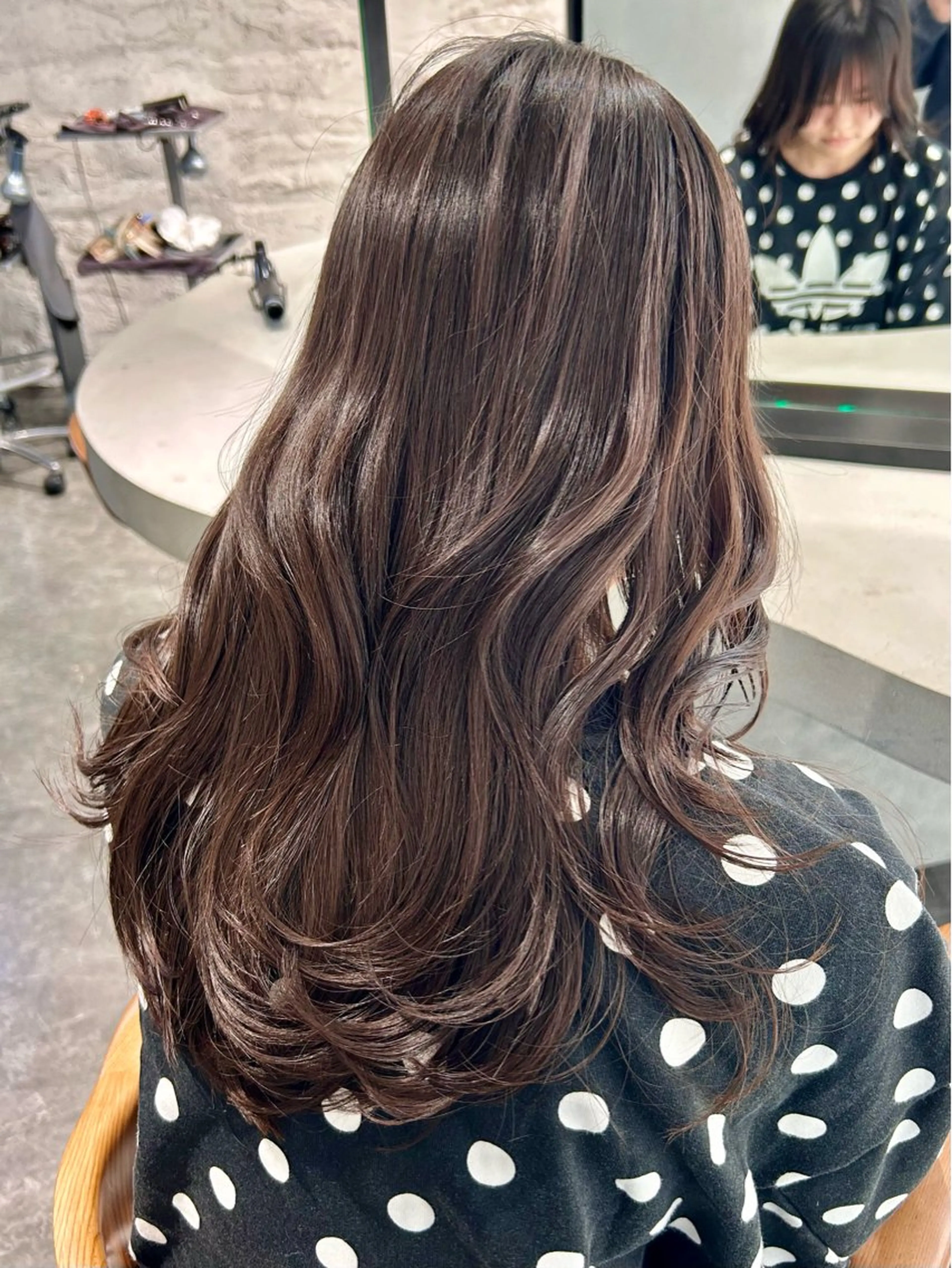 セミロング セミロングパーマ 韓国風ヘア 船橋/パーマ/メンズ キチ/RITSU🪡のヘアスタイル